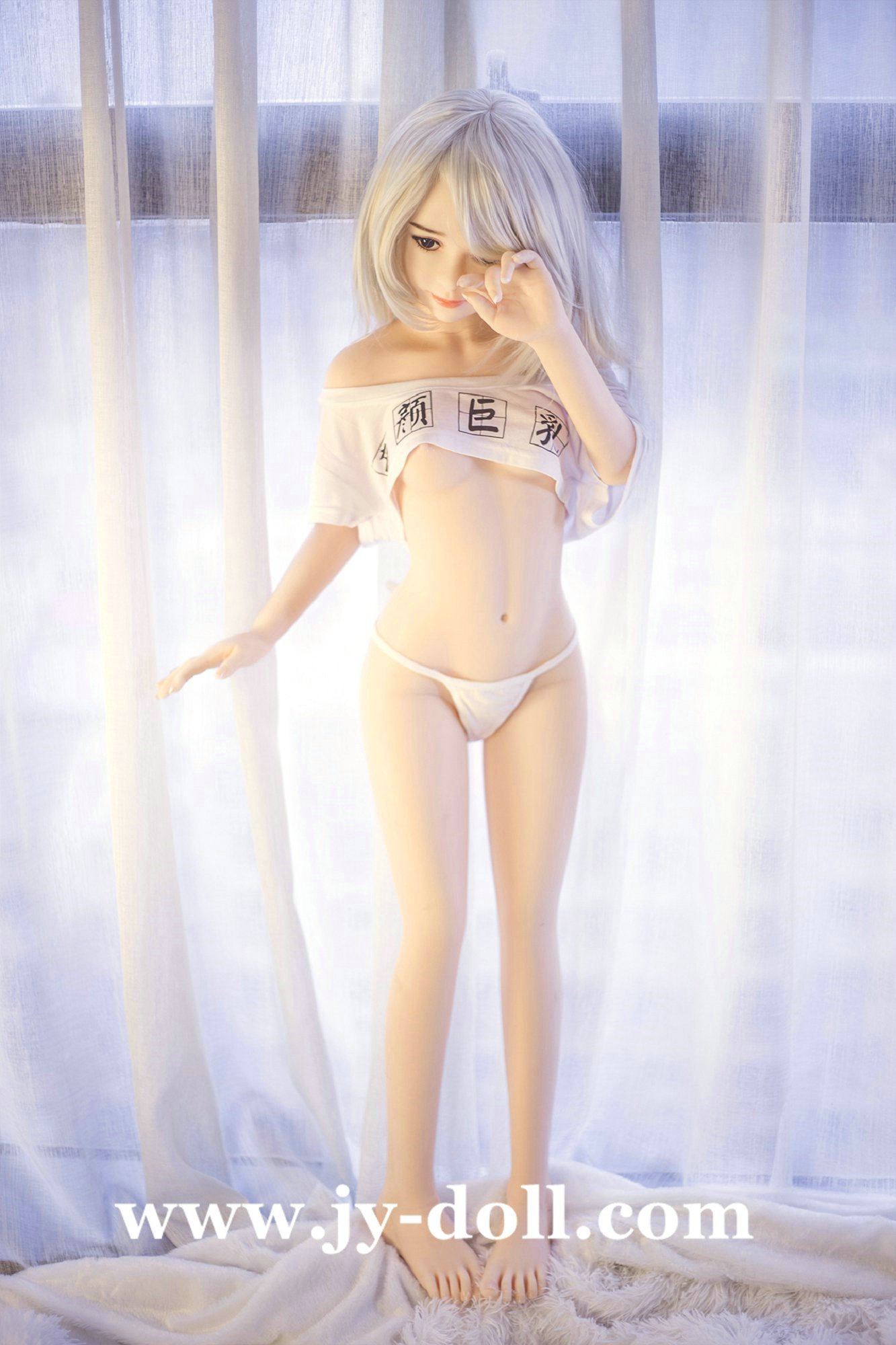 JY DOLL 125CM small breasts Japanese sex doll Ellen