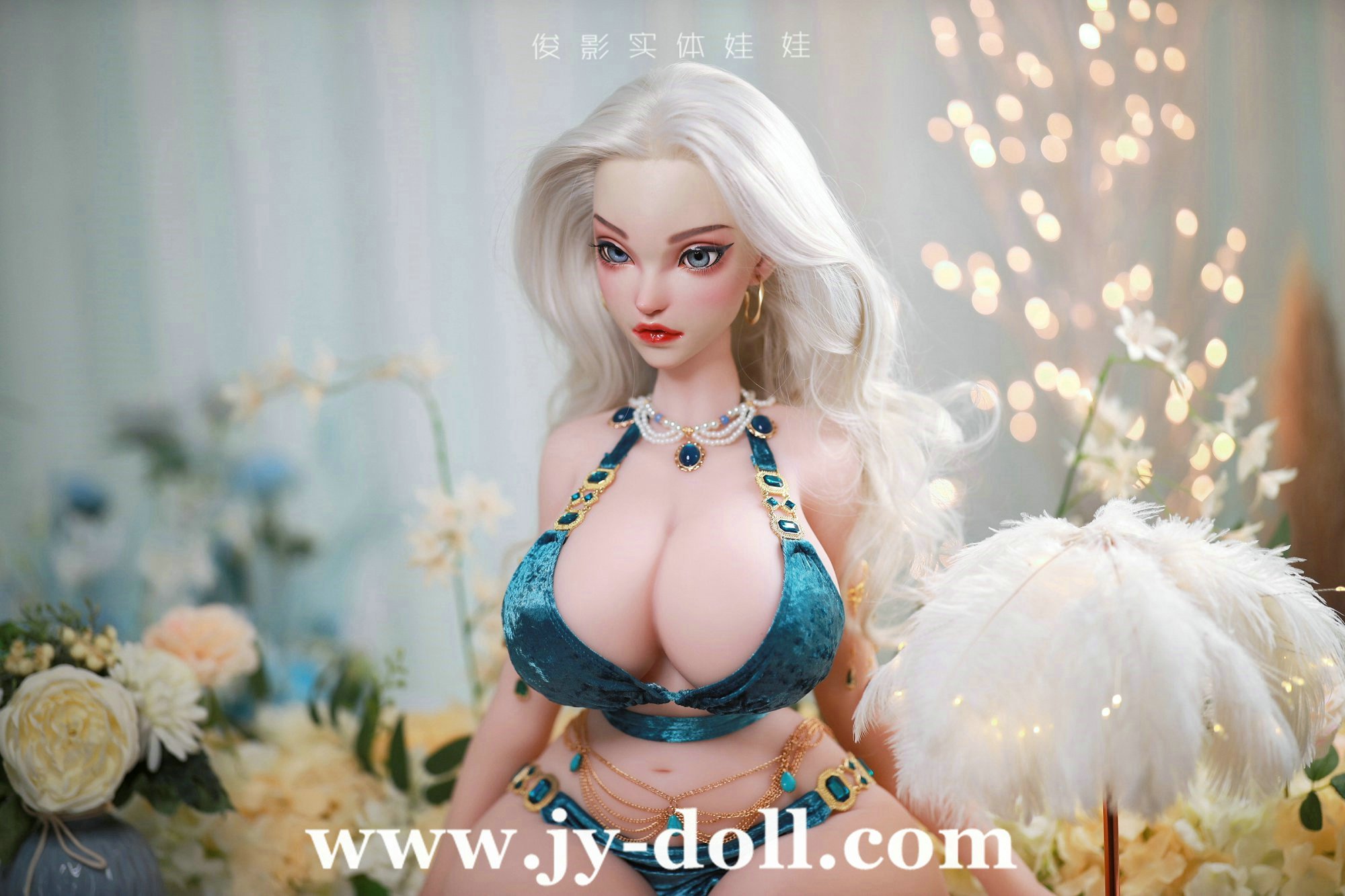 JY Doll 125cm new body BBW sex doll Meimo(silicone head)