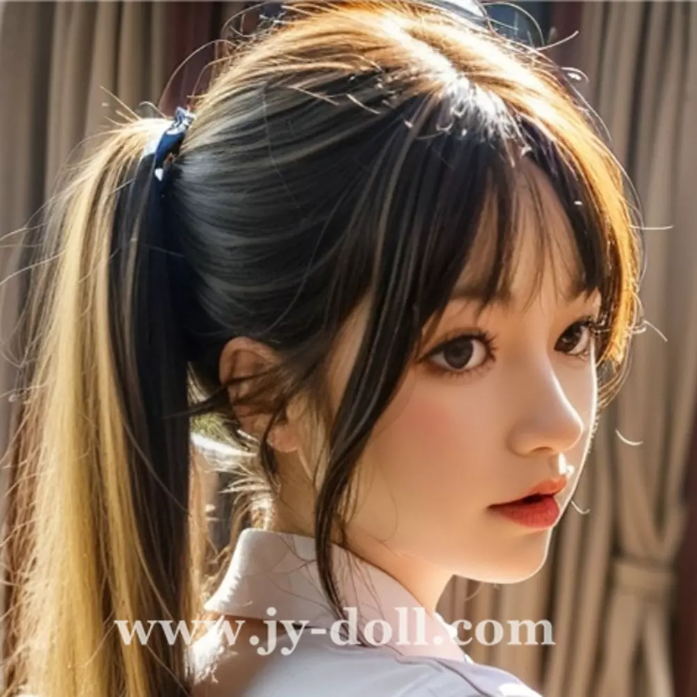 JY Doll silicone sex doll head Jingan, removable jaw