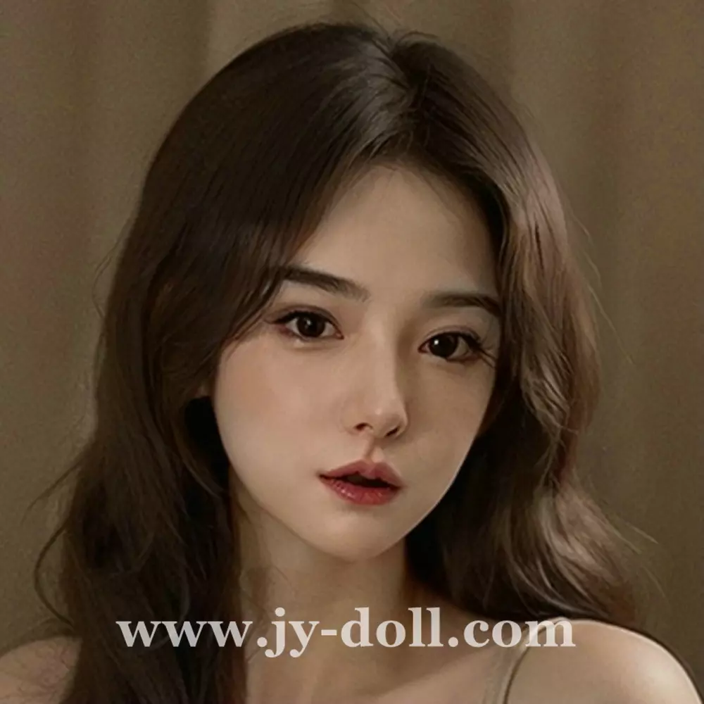 JY Doll silicone sex doll head Liya, removable jaw