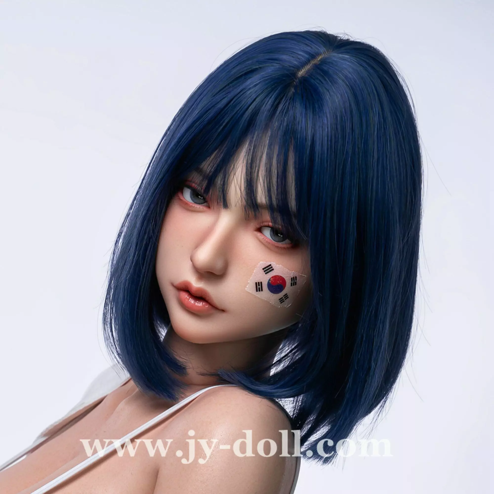 JY Doll silicone sex doll head Annai, removable jaw