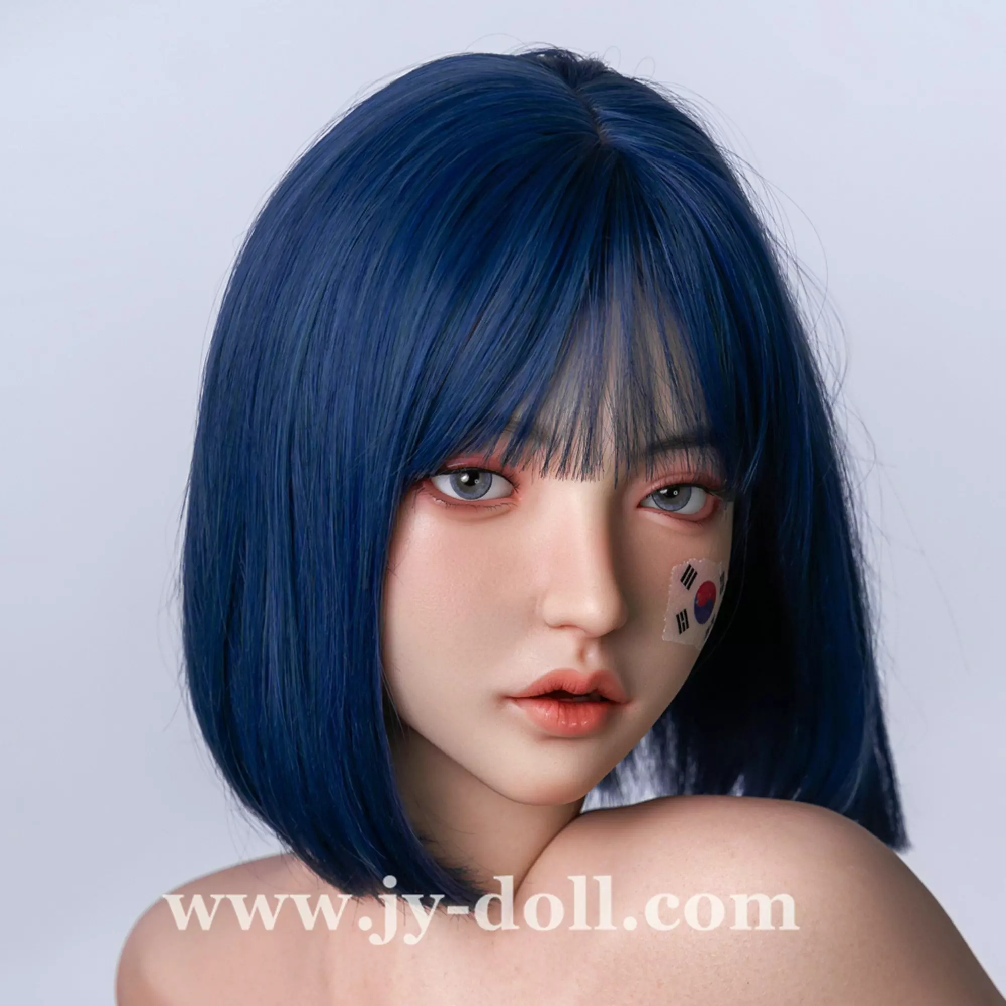JY Doll silicone sex doll head Annai, removable jaw