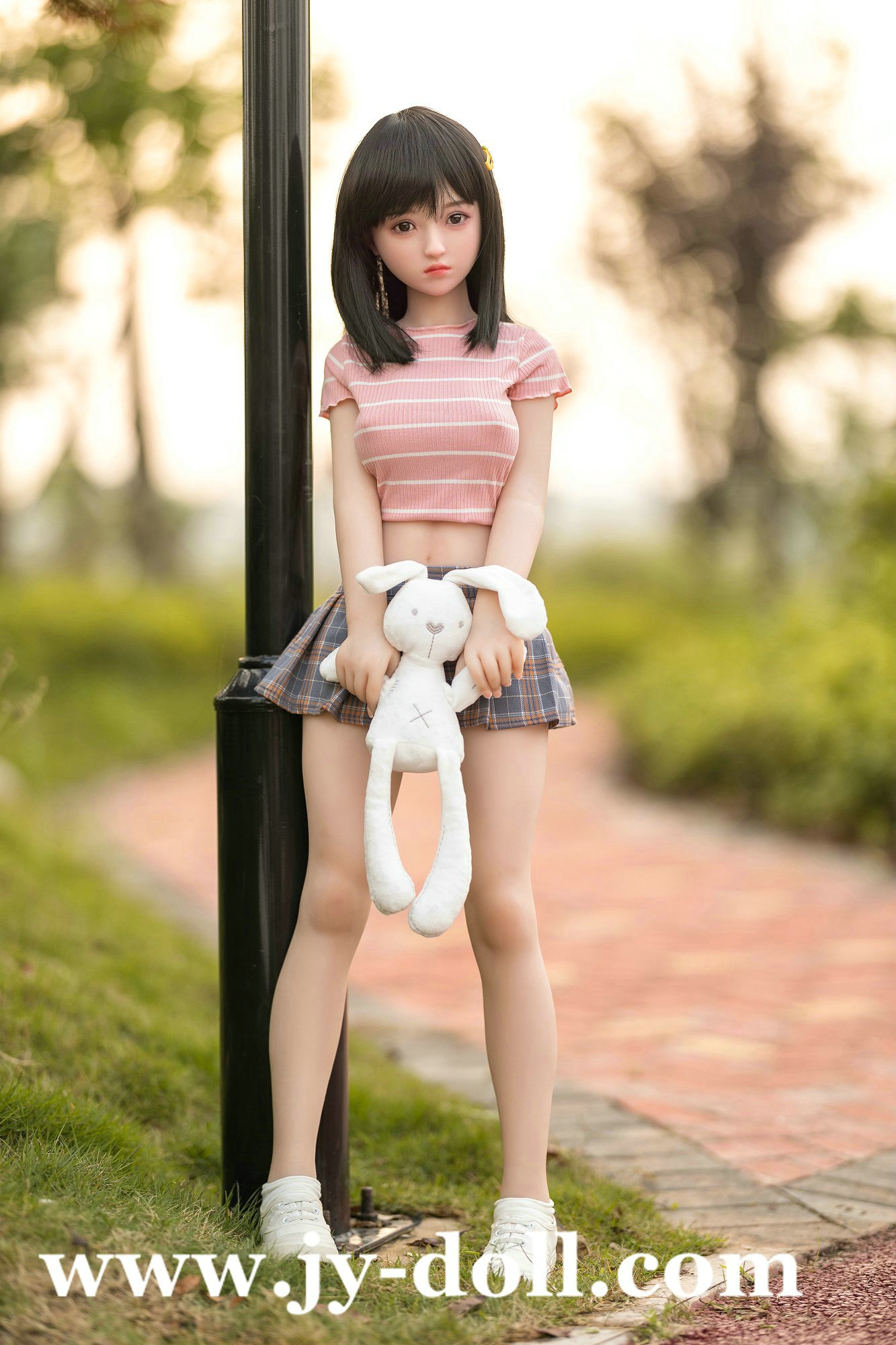 JY Doll 123cm Small Breasts Menger(silicone head)