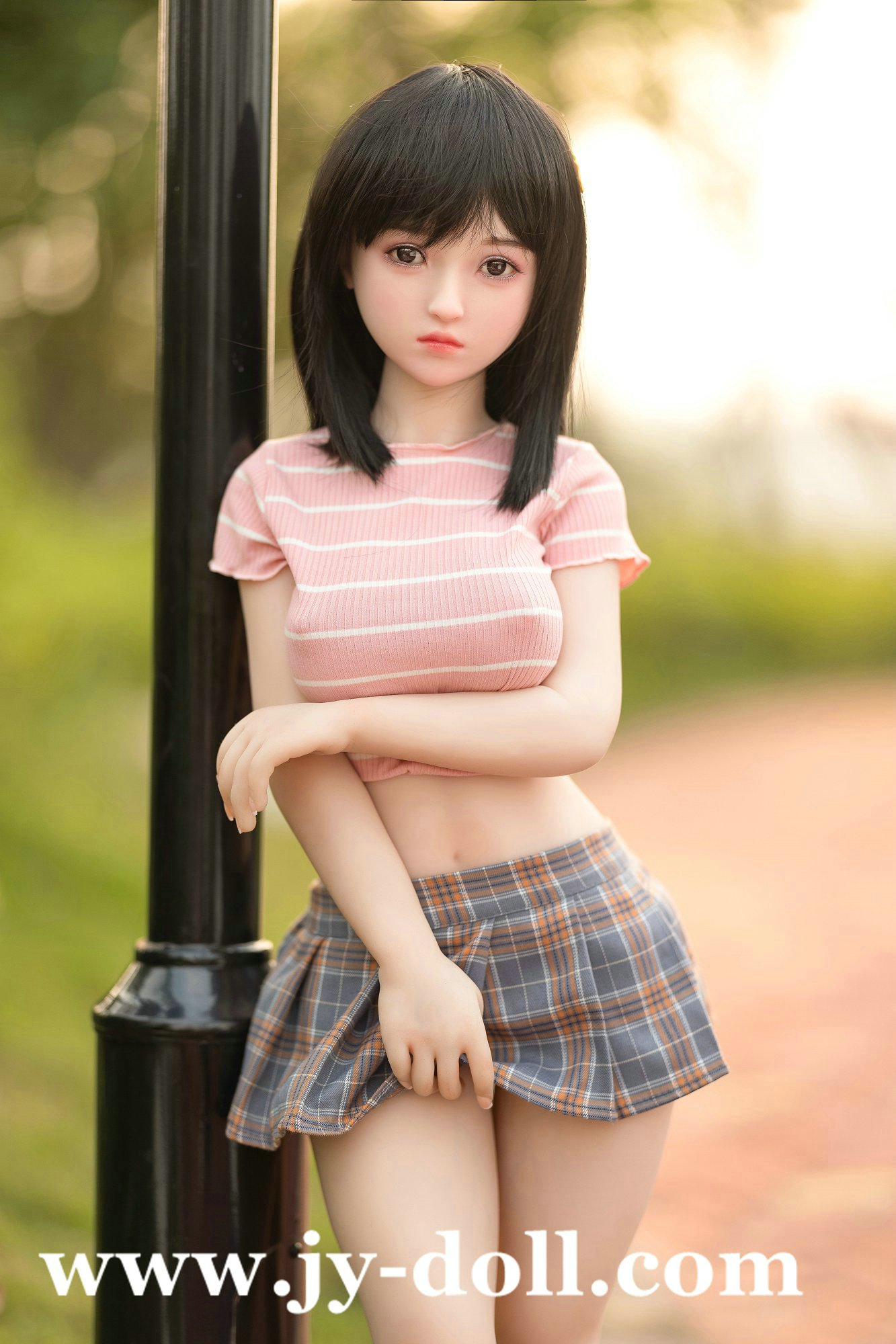 JY Doll 123cm Small Breasts Menger(silicone head)
