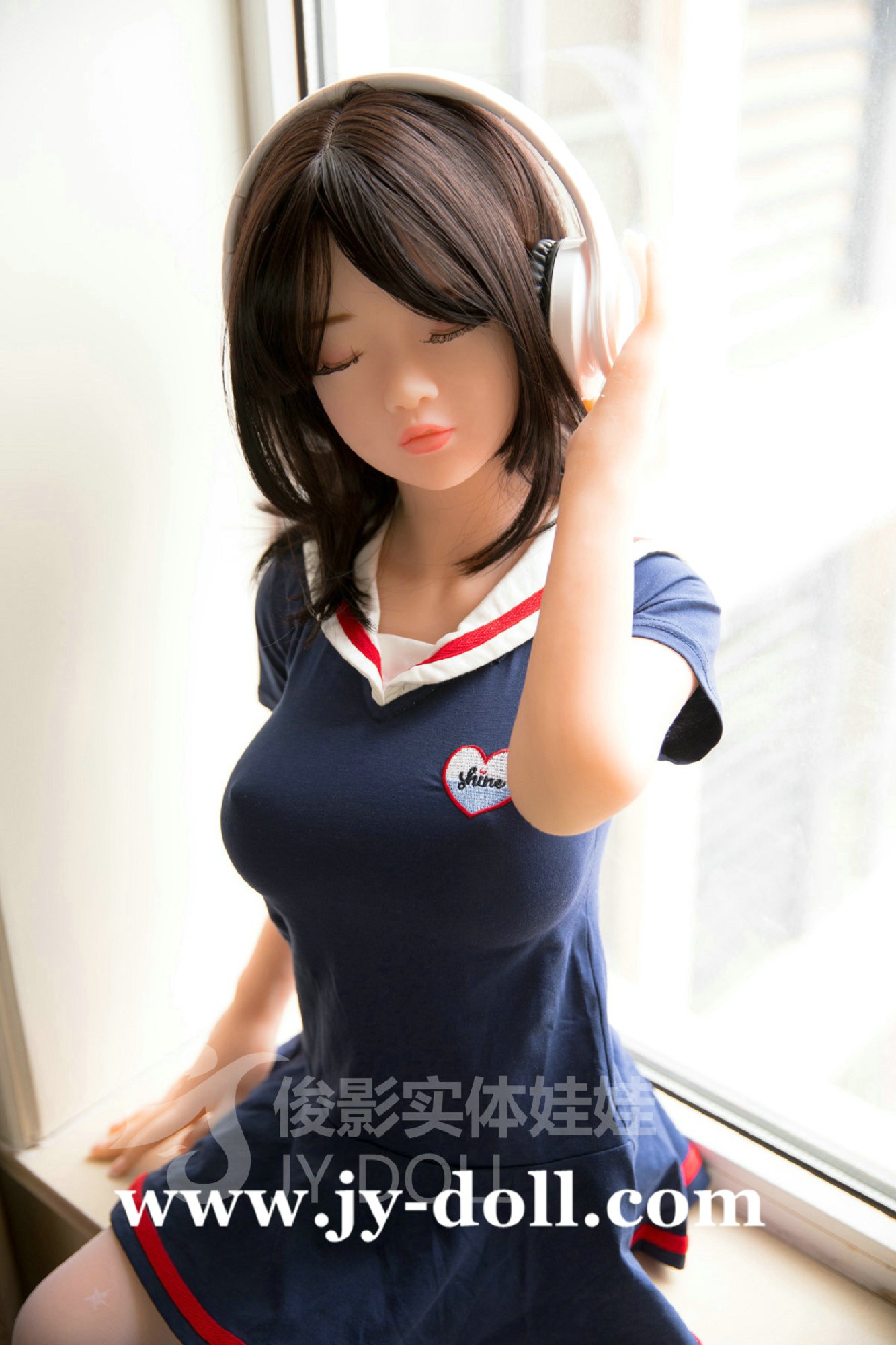 JY Doll 125cm TPE sex doll with big breasts Sonia