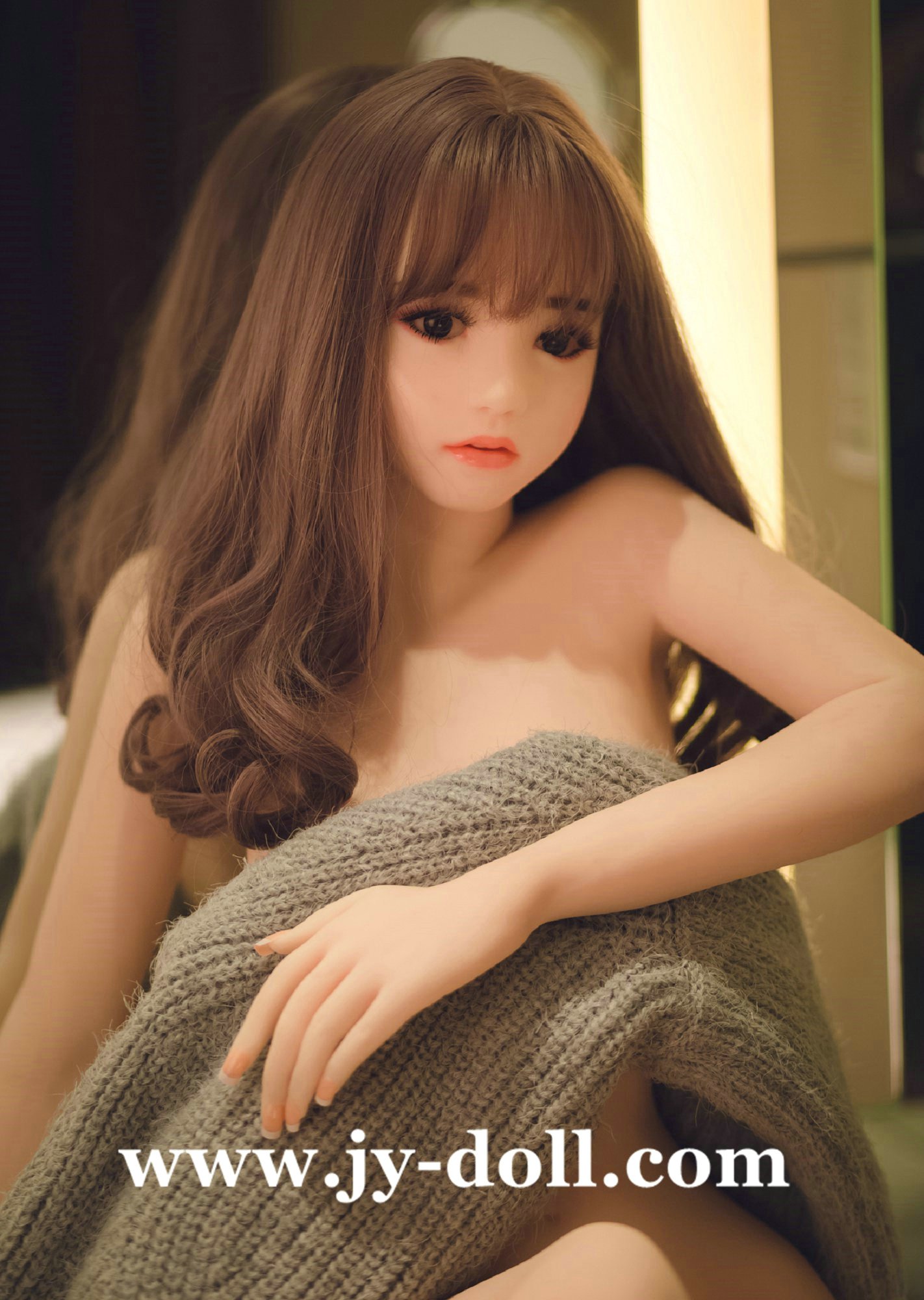 JY Doll 148CM TPE sex doll Alice with small breasts