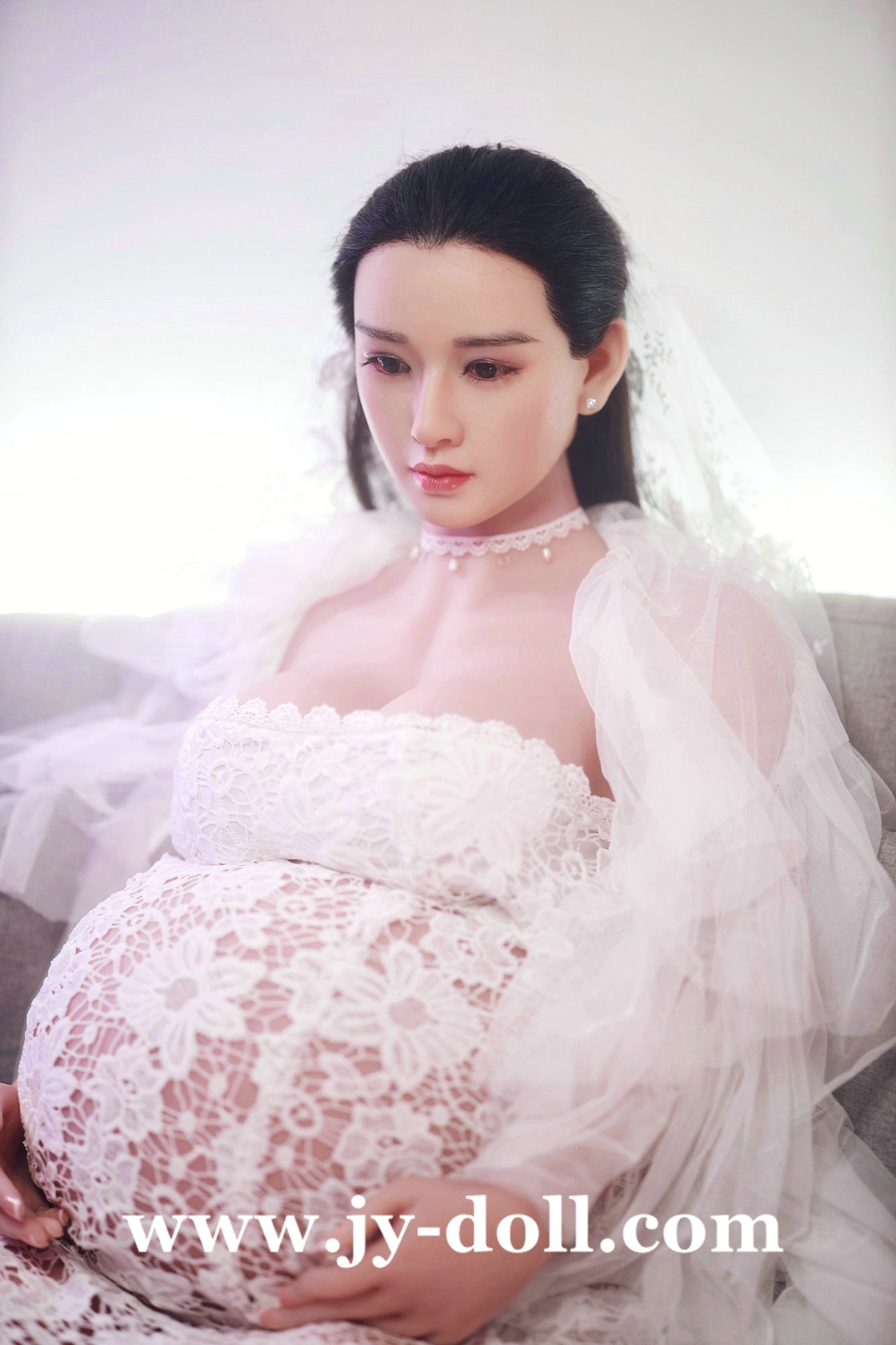 JY DOLL 160CM PREGNANT SEX DOLL Xiaojie(SILICONE HEAD)