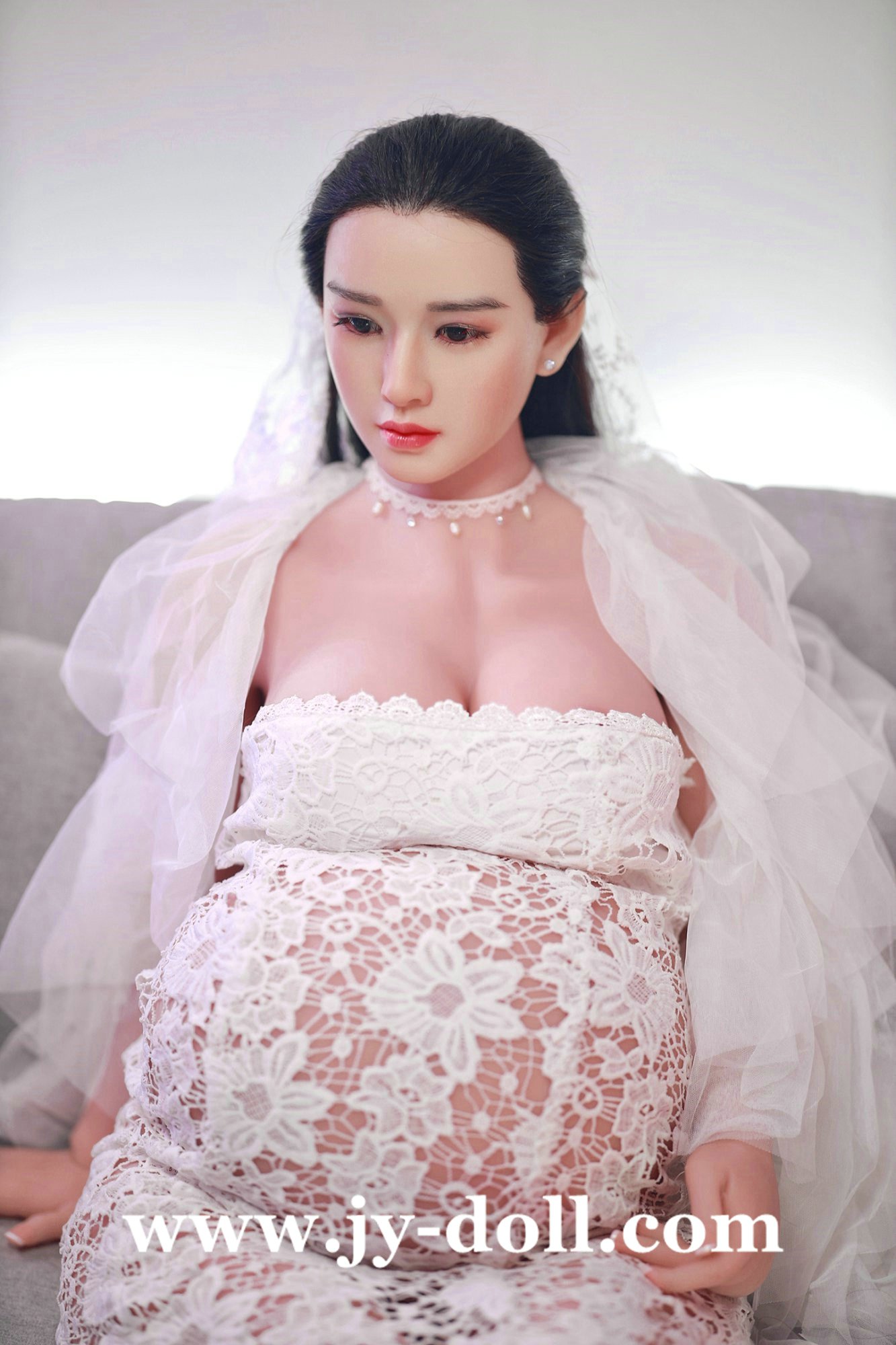 JY DOLL 160CM PREGNANT SEX DOLL Xiaojie(SILICONE HEAD)