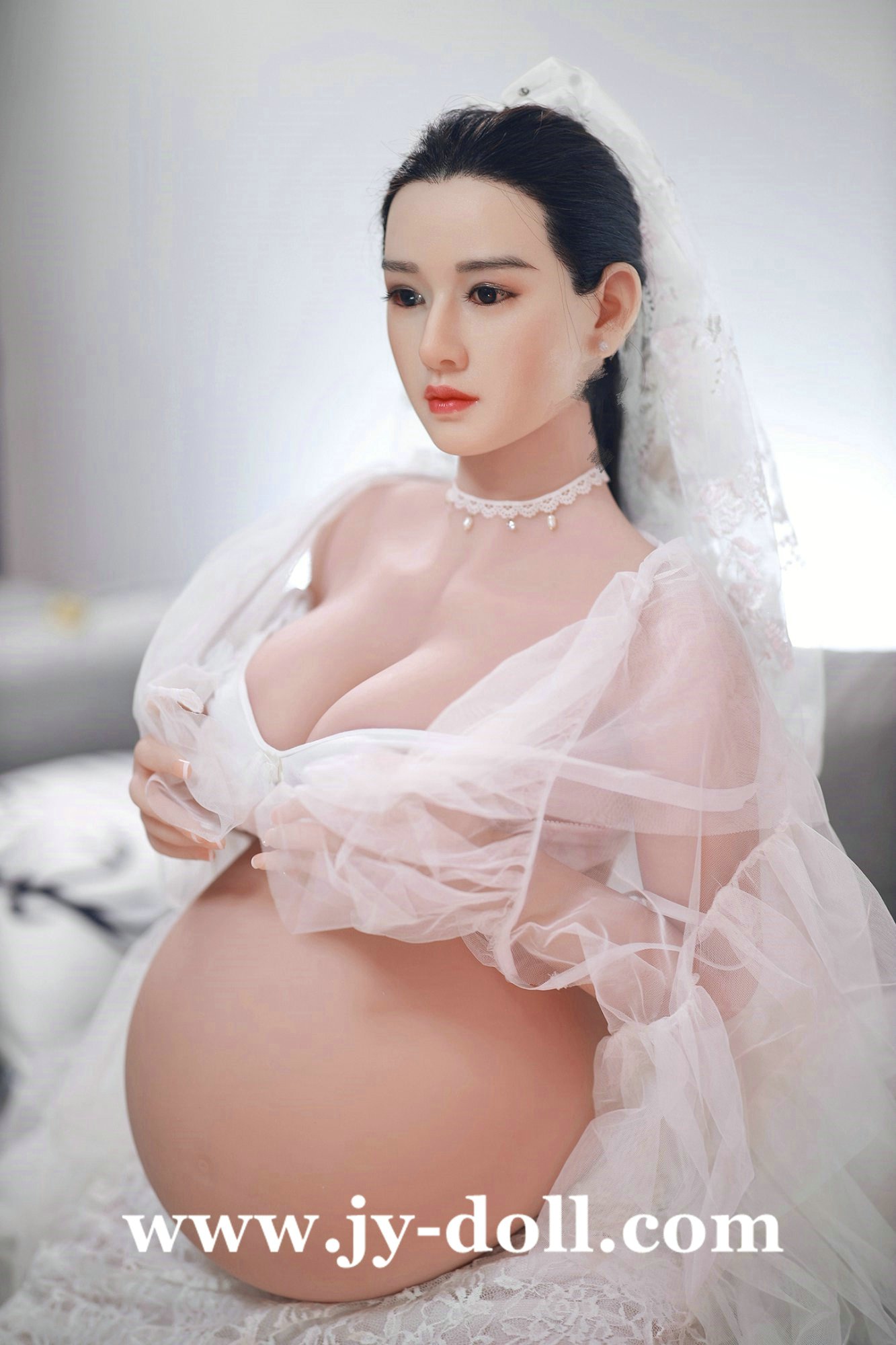 JY DOLL 160CM PREGNANT SEX DOLL Xiaojie(SILICONE HEAD)