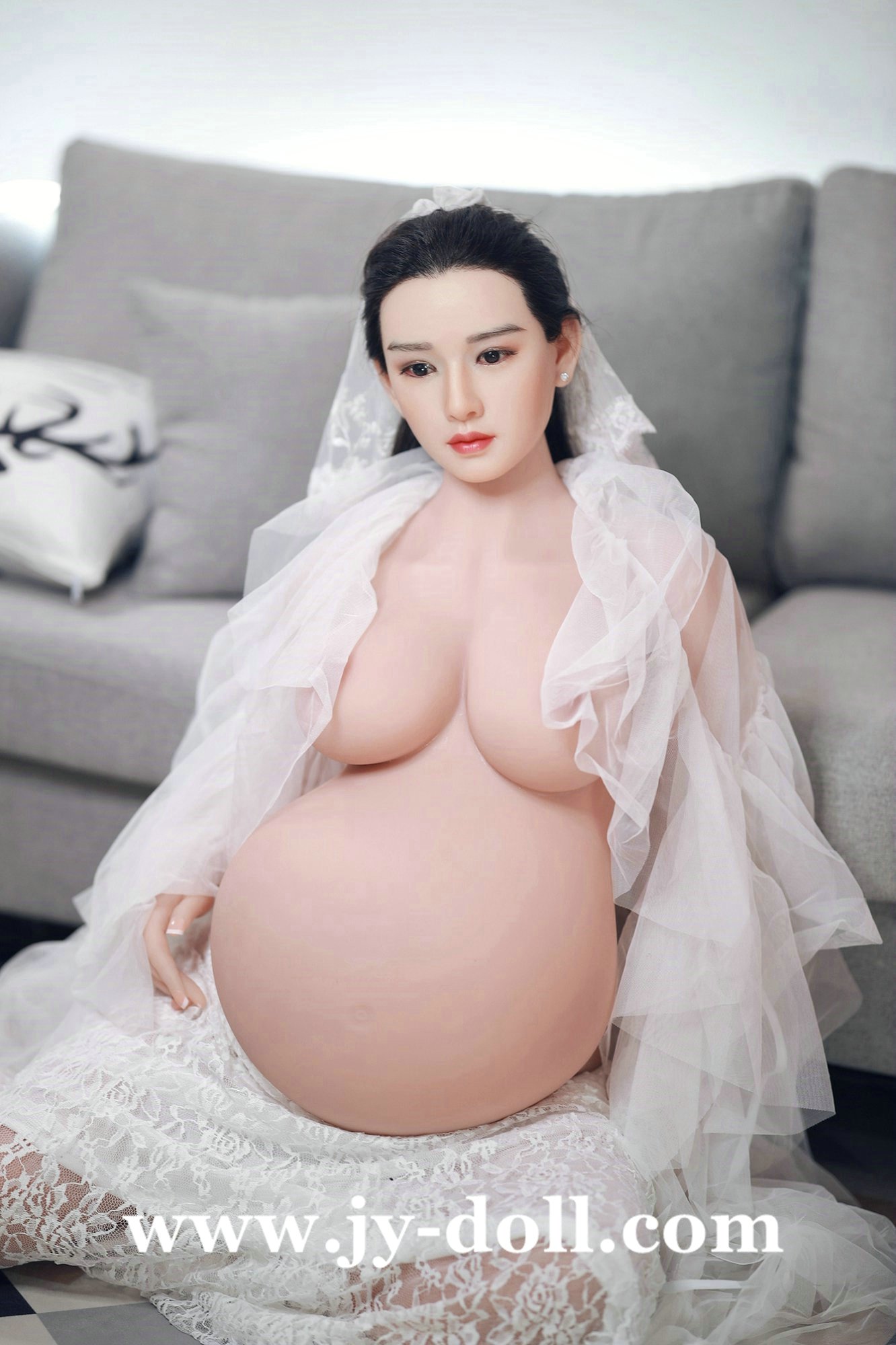 JY DOLL 160CM PREGNANT SEX DOLL Xiaojie(SILICONE HEAD)