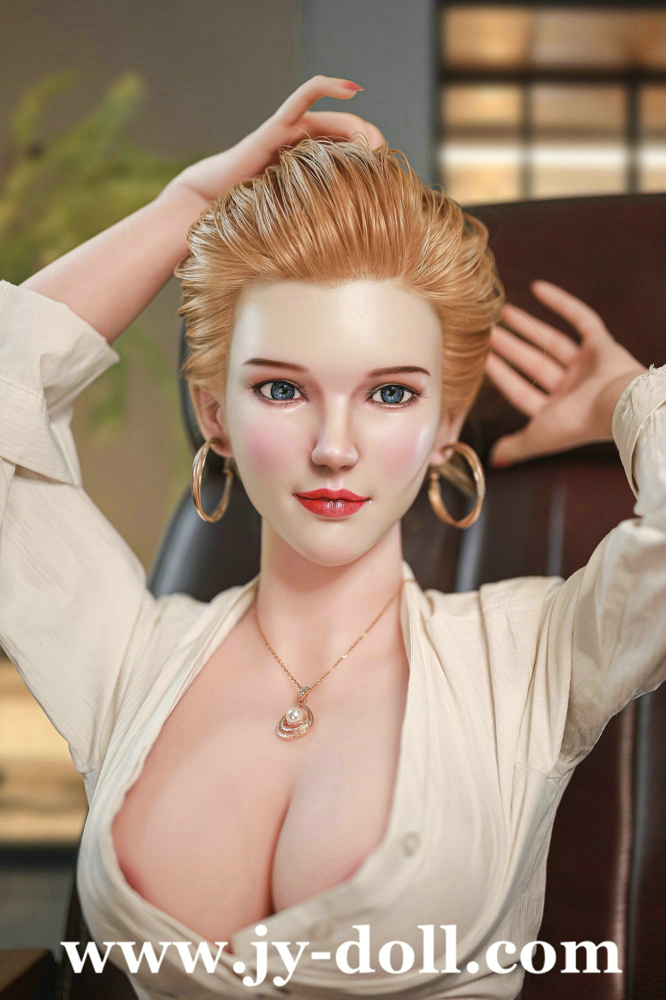 JY DOLL 163CM Vagina SEX DOLL Marria(silicone head)