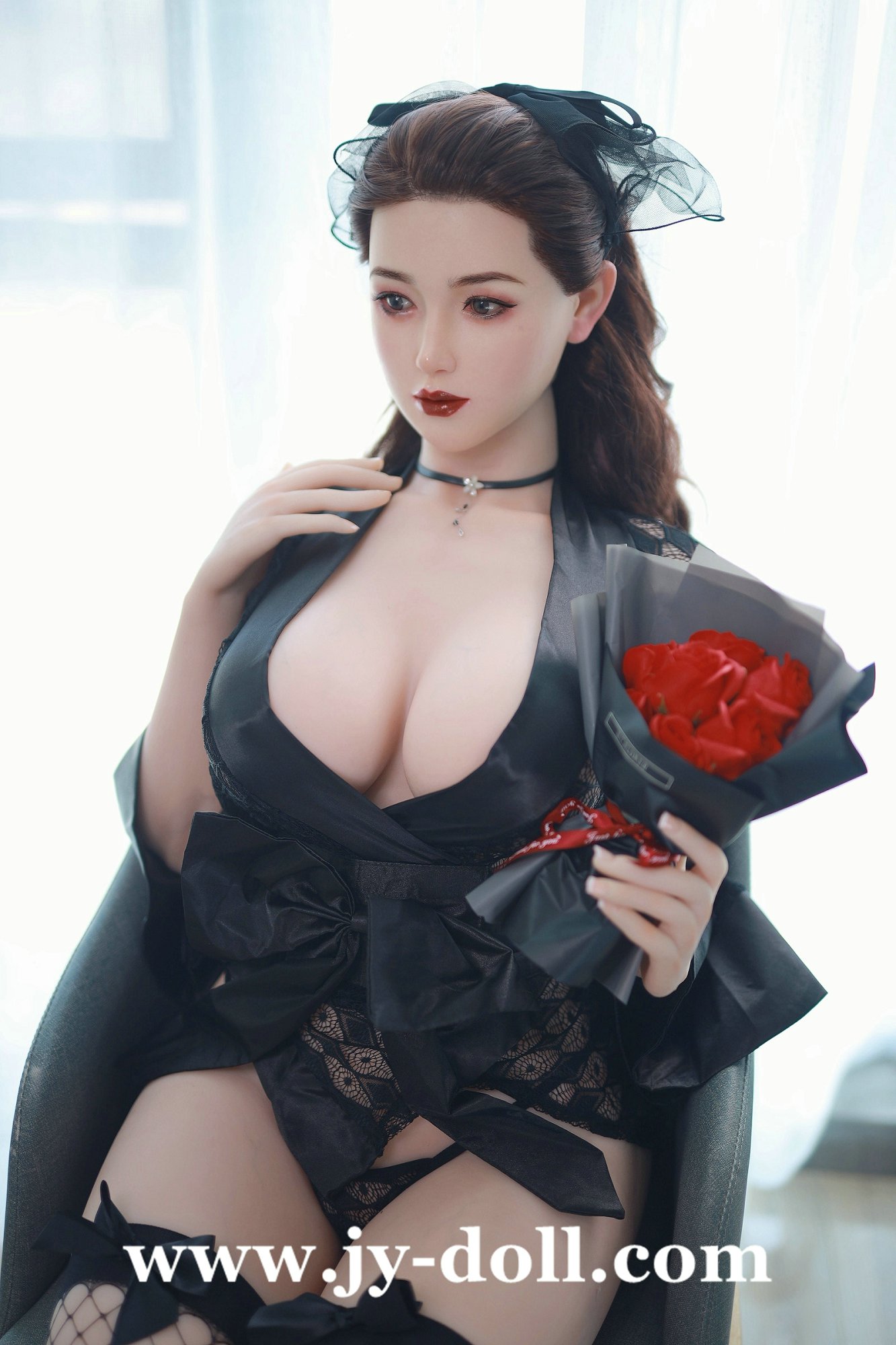 JYDOLL 165cm BIG BREASTS Joe Sex Doll with silicone head