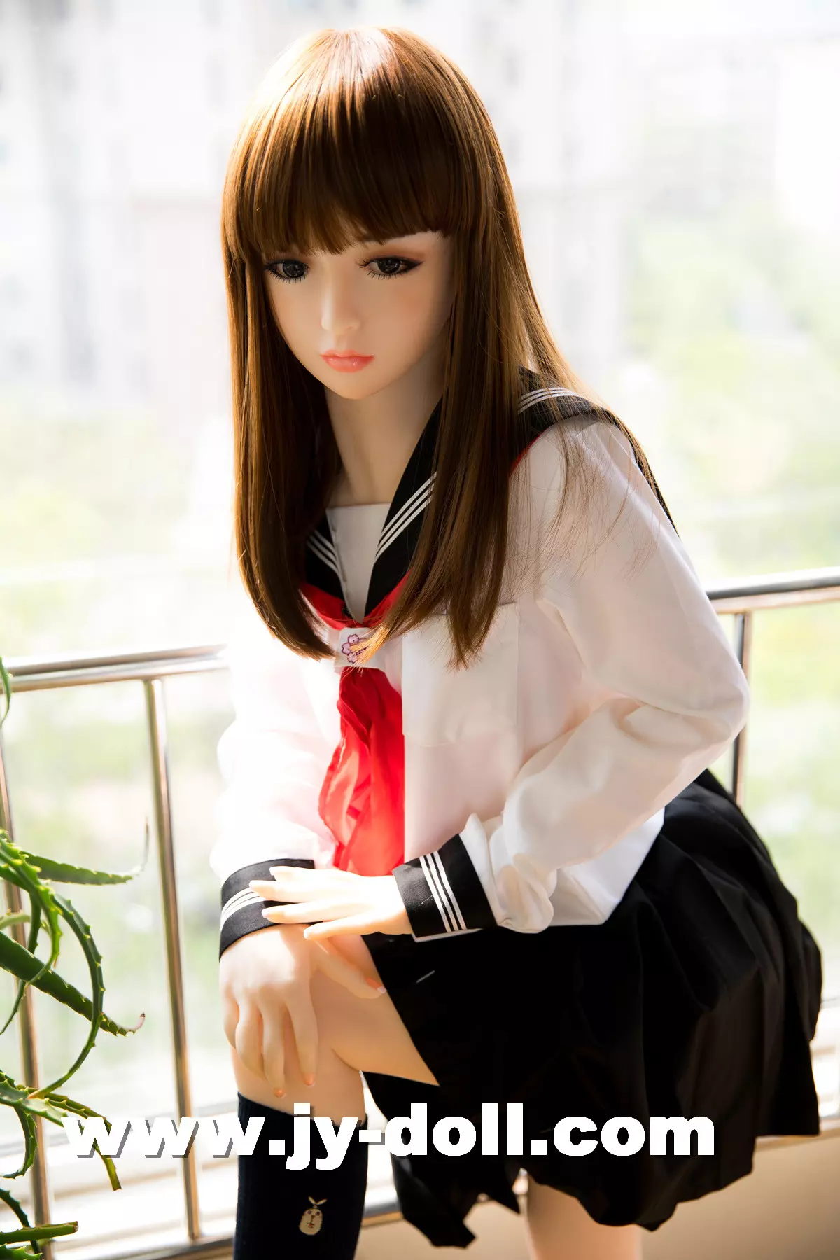 JY Doll 148cm TPE sex doll Diame with small breasts