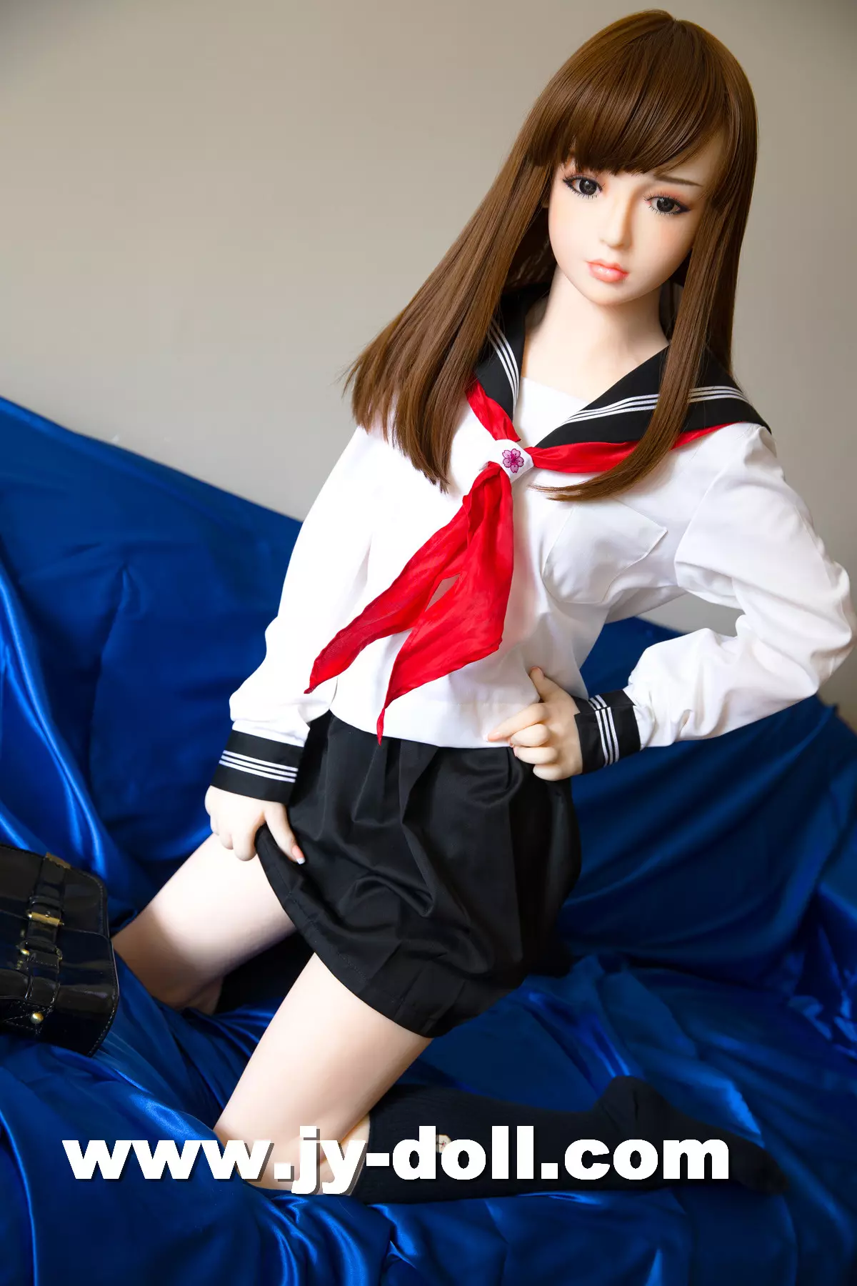 JY Doll 148cm TPE sex doll Diame with small breasts