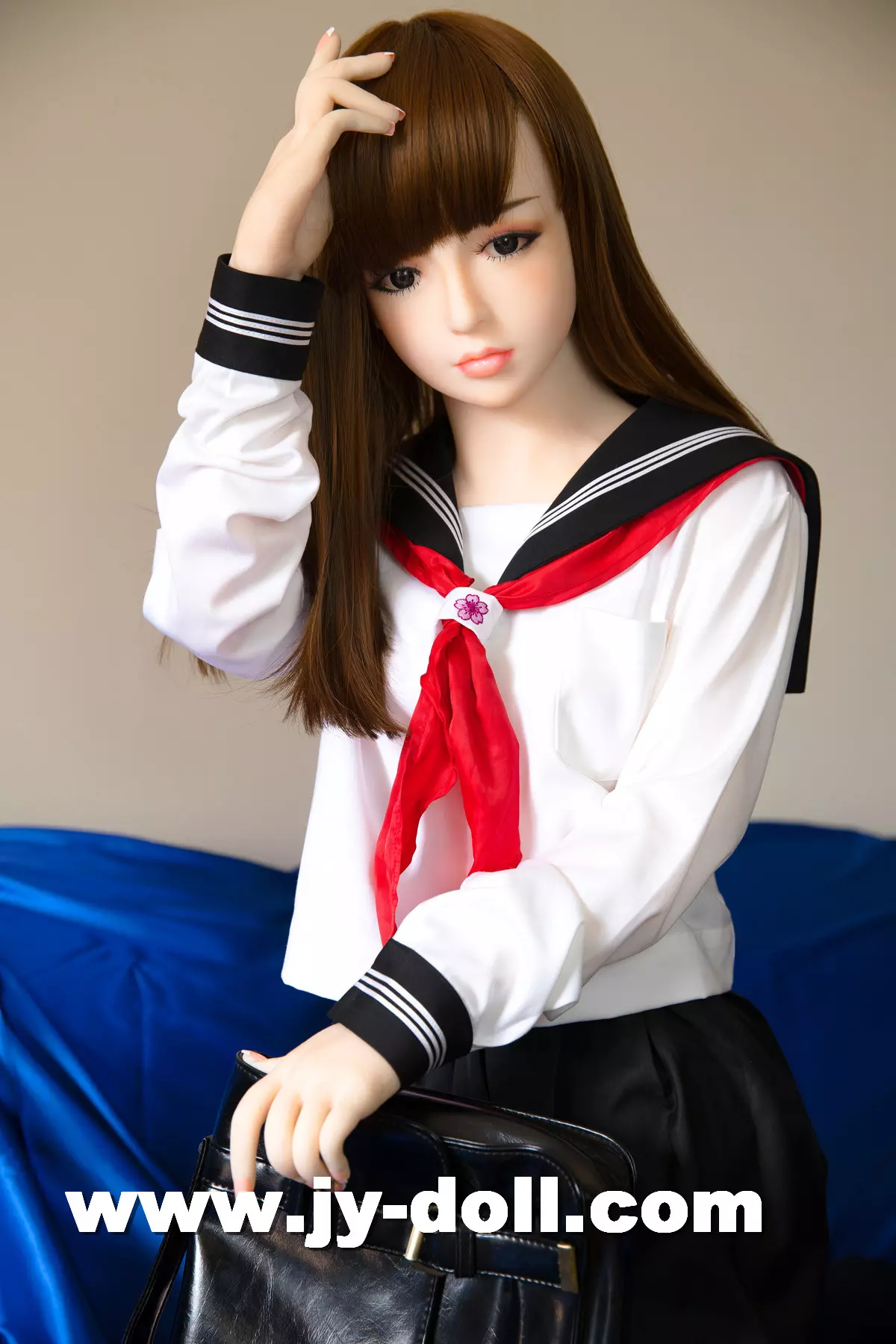 JY Doll 148cm TPE sex doll Diame with small breasts