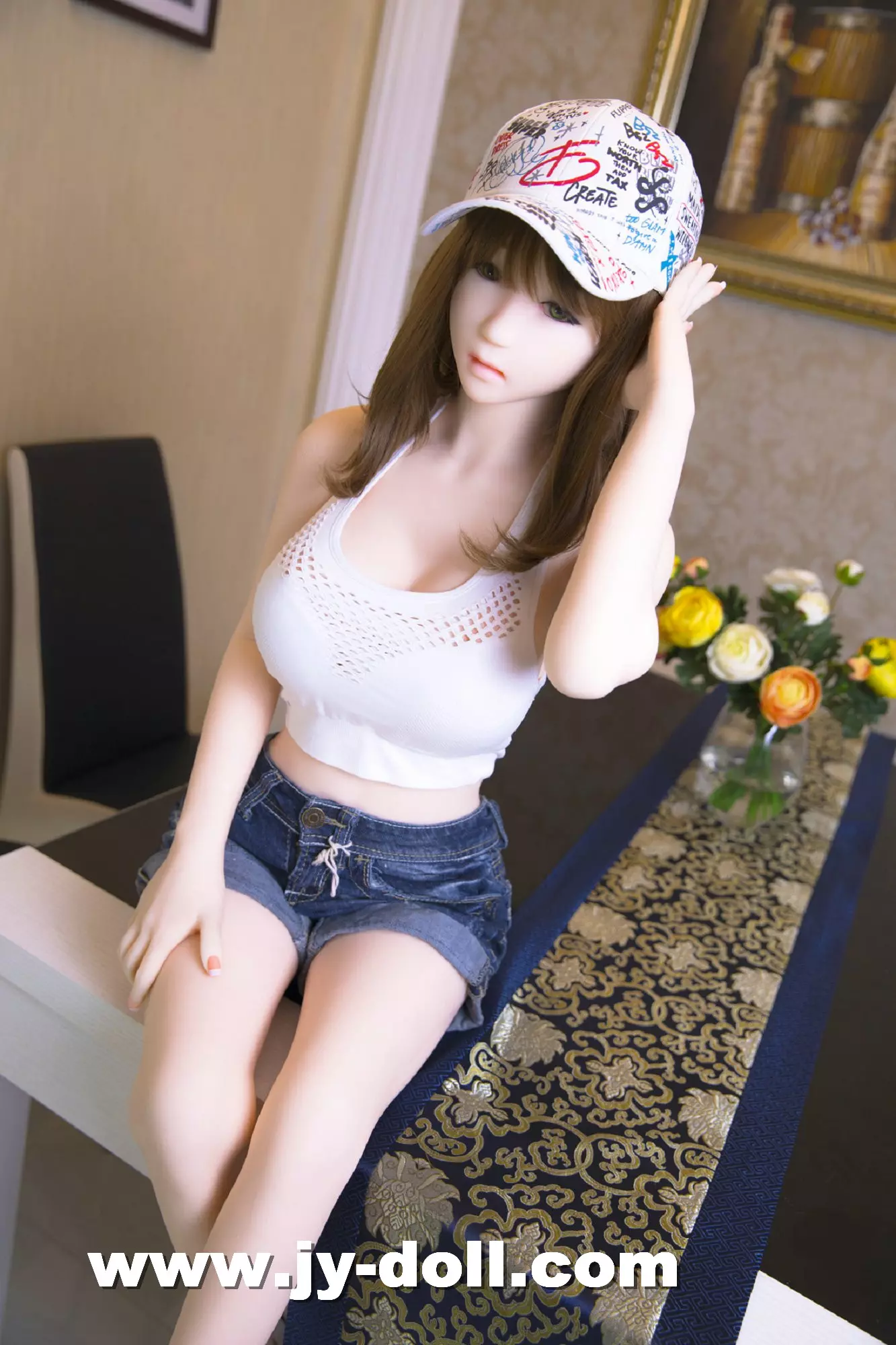 JY doll 148cm sex doll Elaine