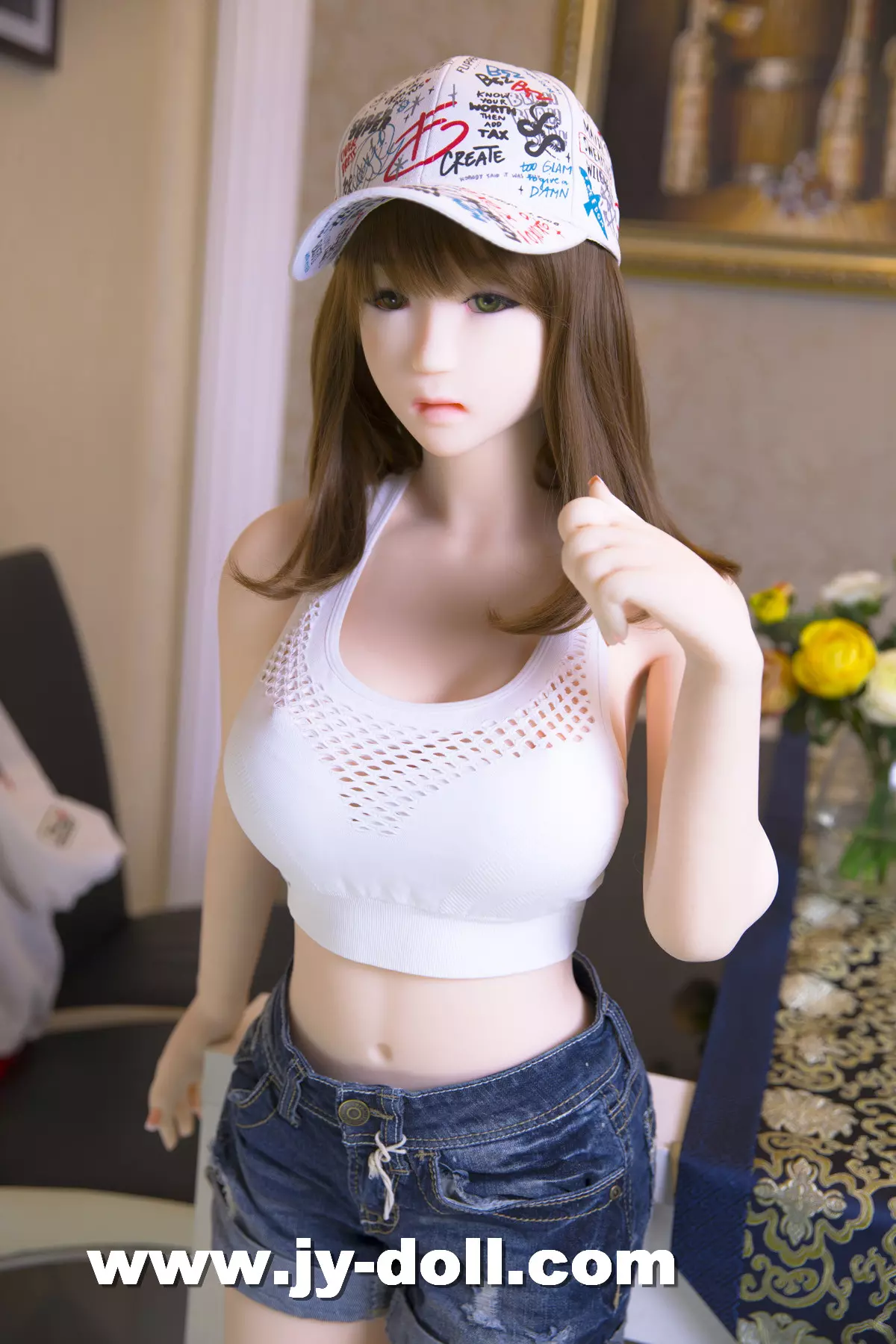 JY doll 148cm sex doll Elaine