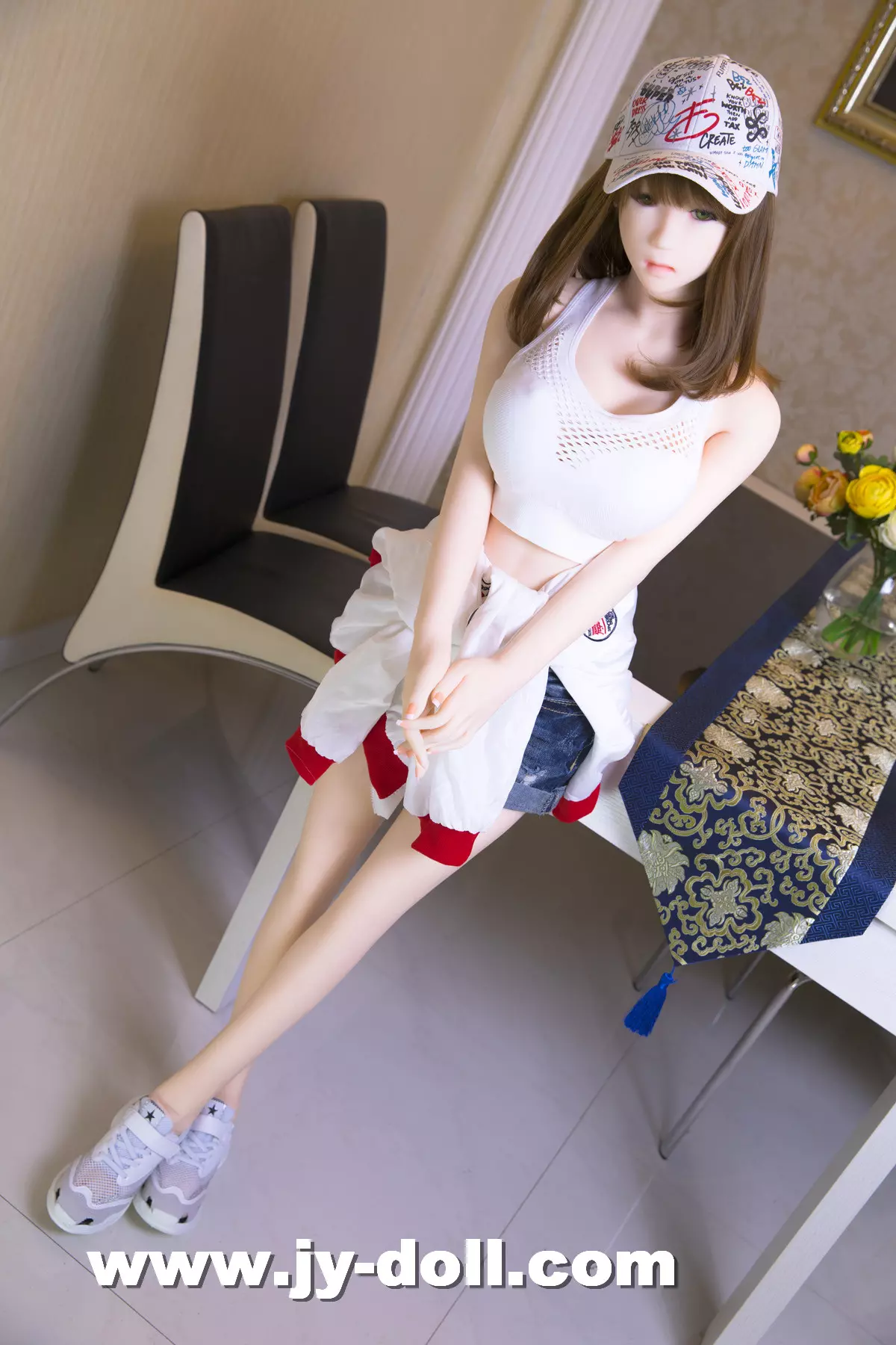 JY doll 148cm sex doll Elaine