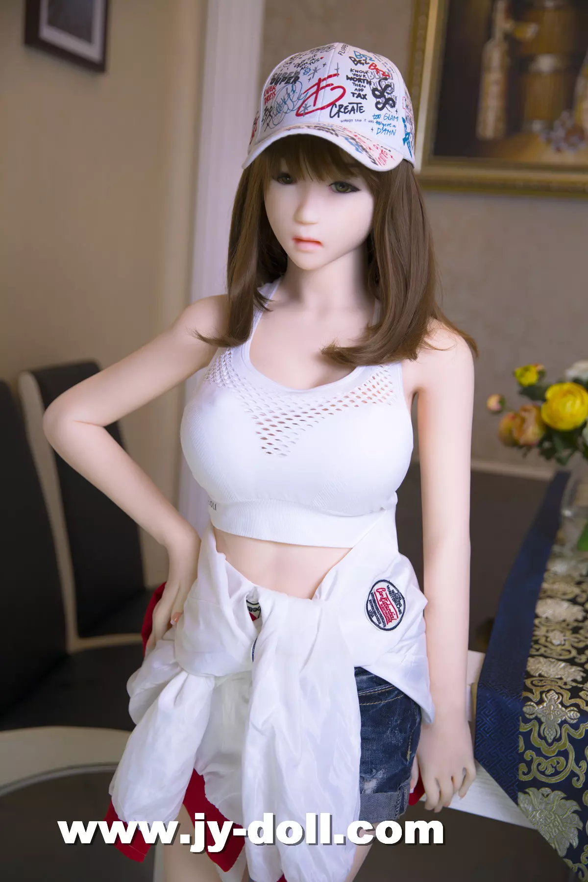 JY doll 148cm sex doll Elaine