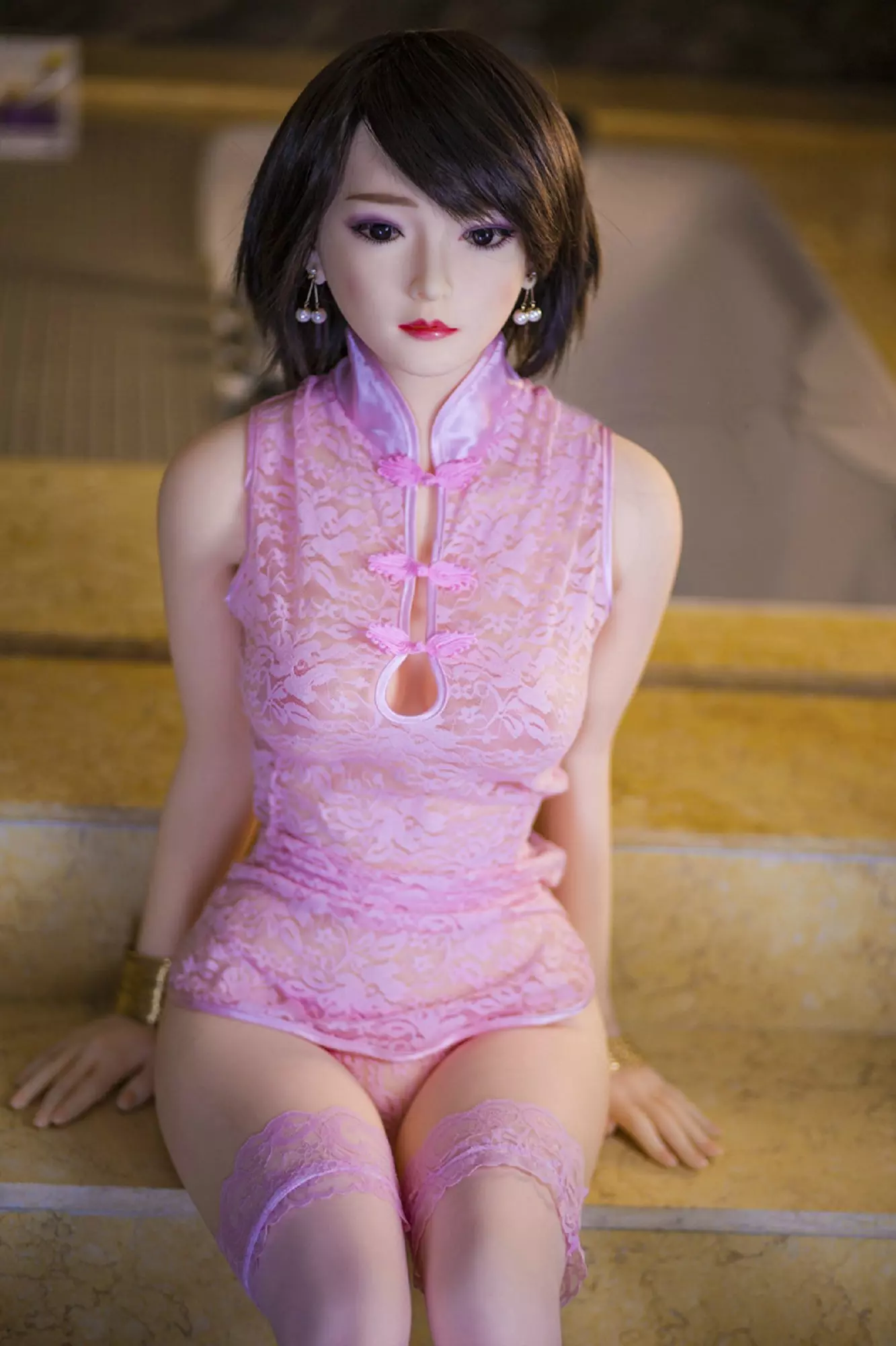 JY Doll 148cm TPE love doll Evelyn with small tits