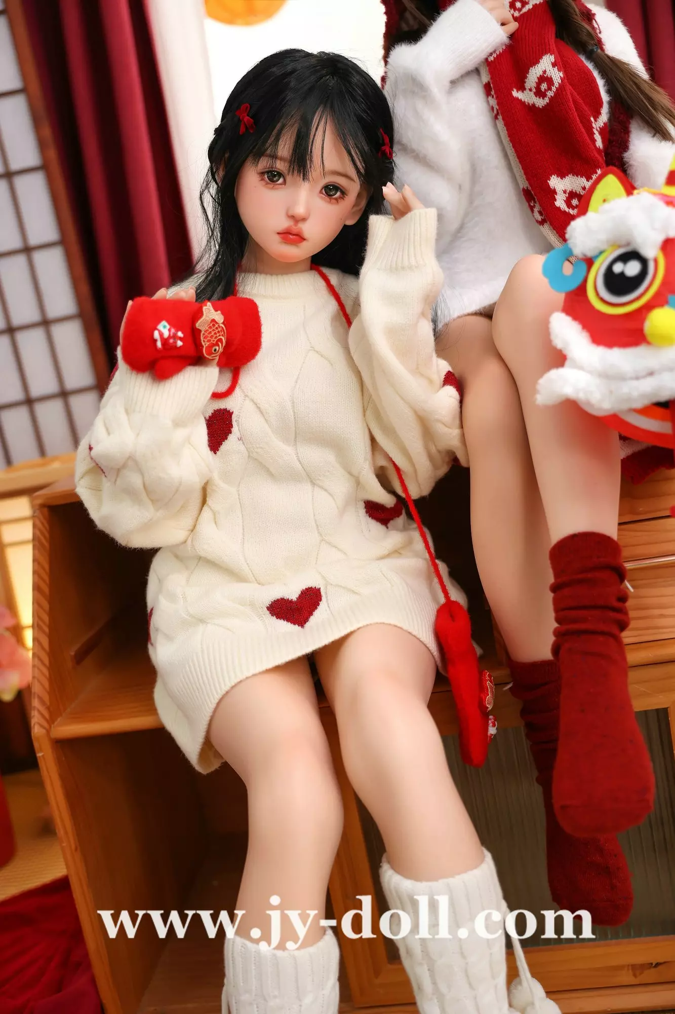 JY Doll 123CM E cup full silicone doll Ji Xiang cute doll