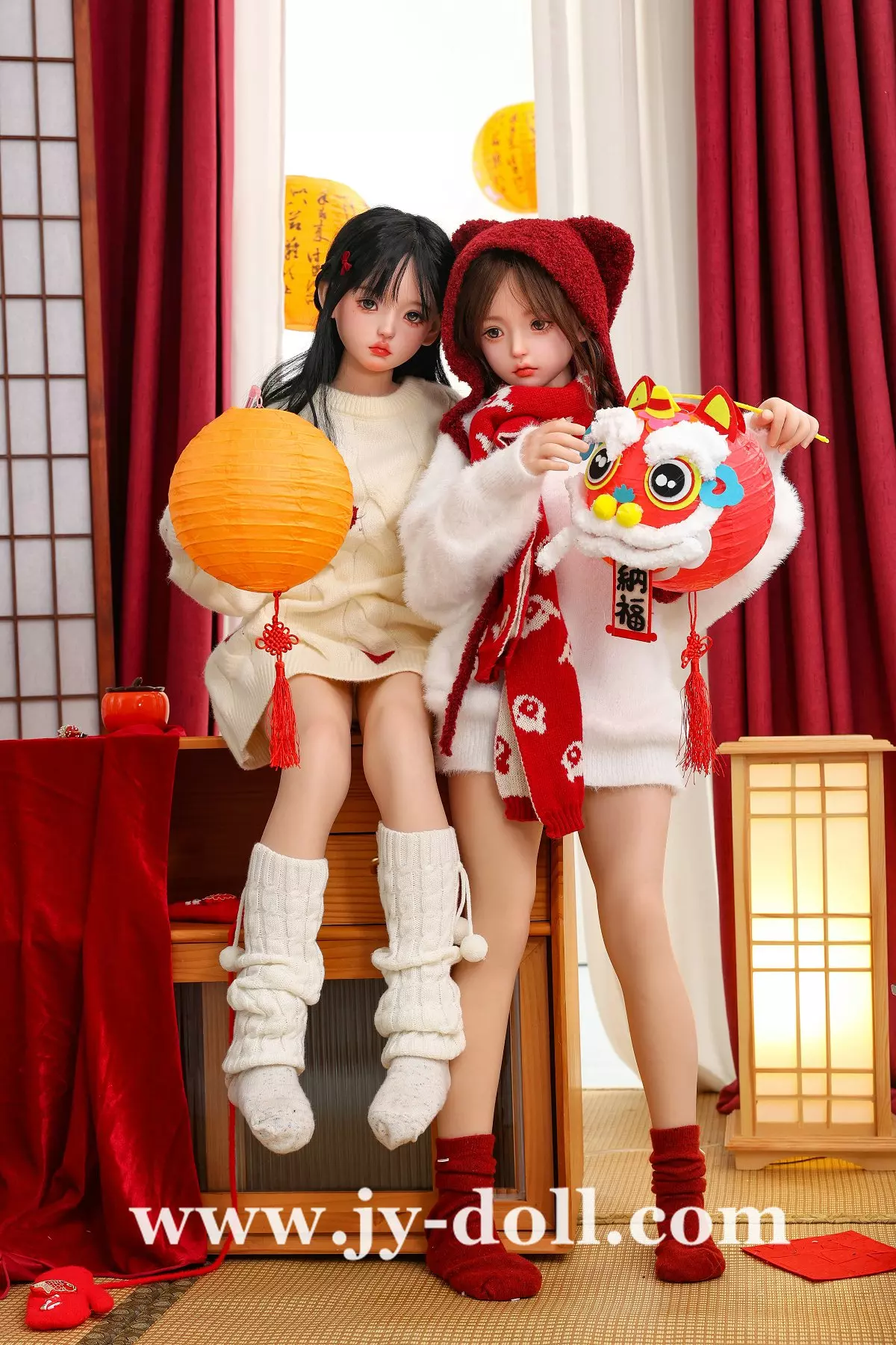 JY Doll 123CM E cup full silicone doll Ji Xiang cute doll