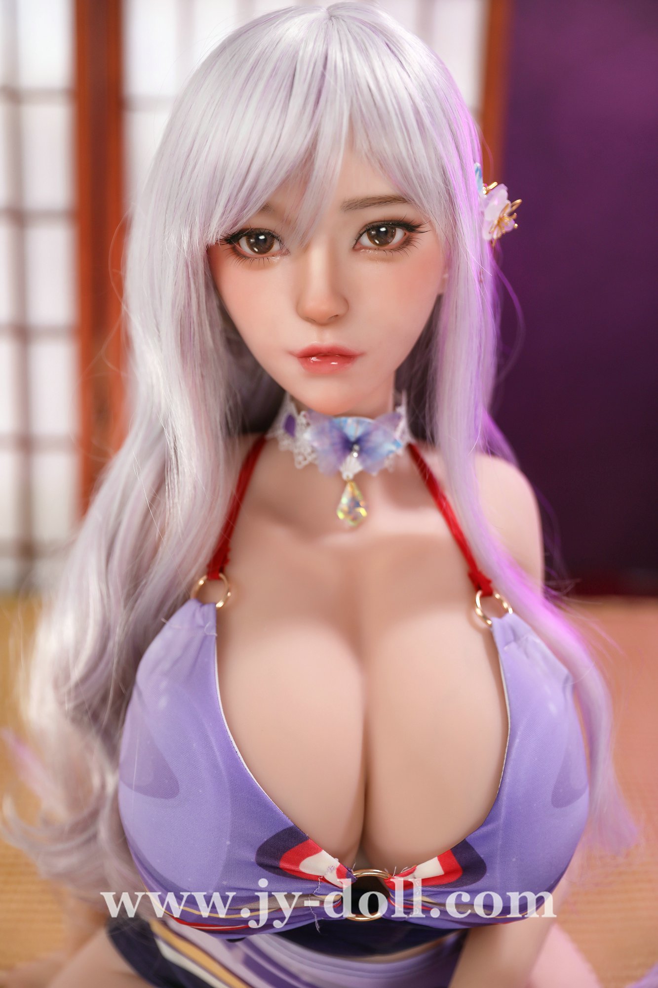 JY Doll 125cm BBW TPE sex doll Azi(silicone head)