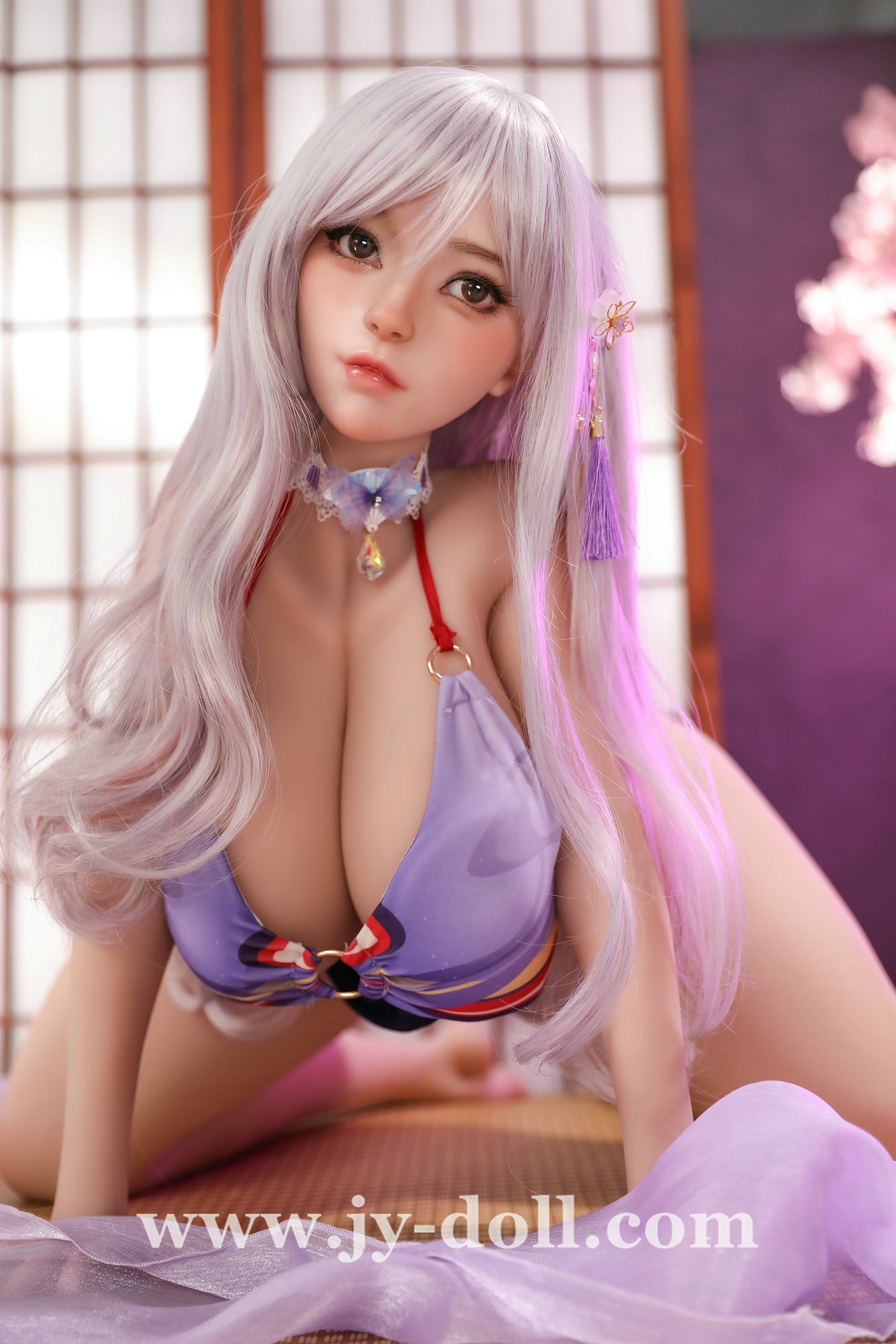 JY Doll 125cm BBW TPE sex doll Azi(silicone head)