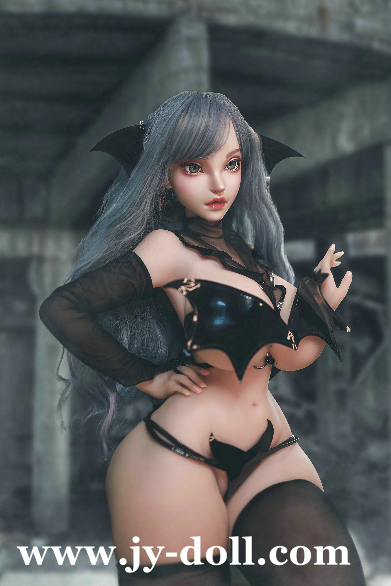 JY Doll 125cm BBW sex doll Meimo silicone head