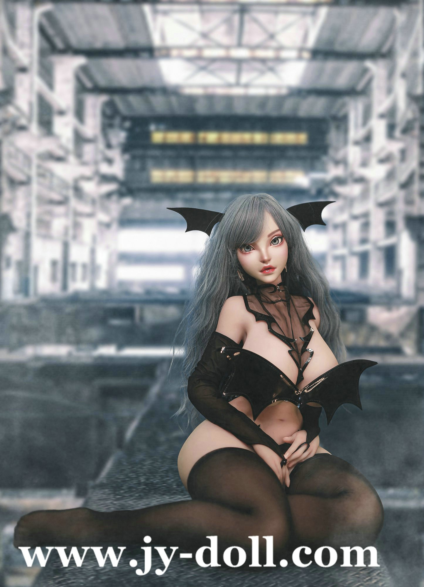 JY Doll 125cm BBW sex doll Meimo silicone head