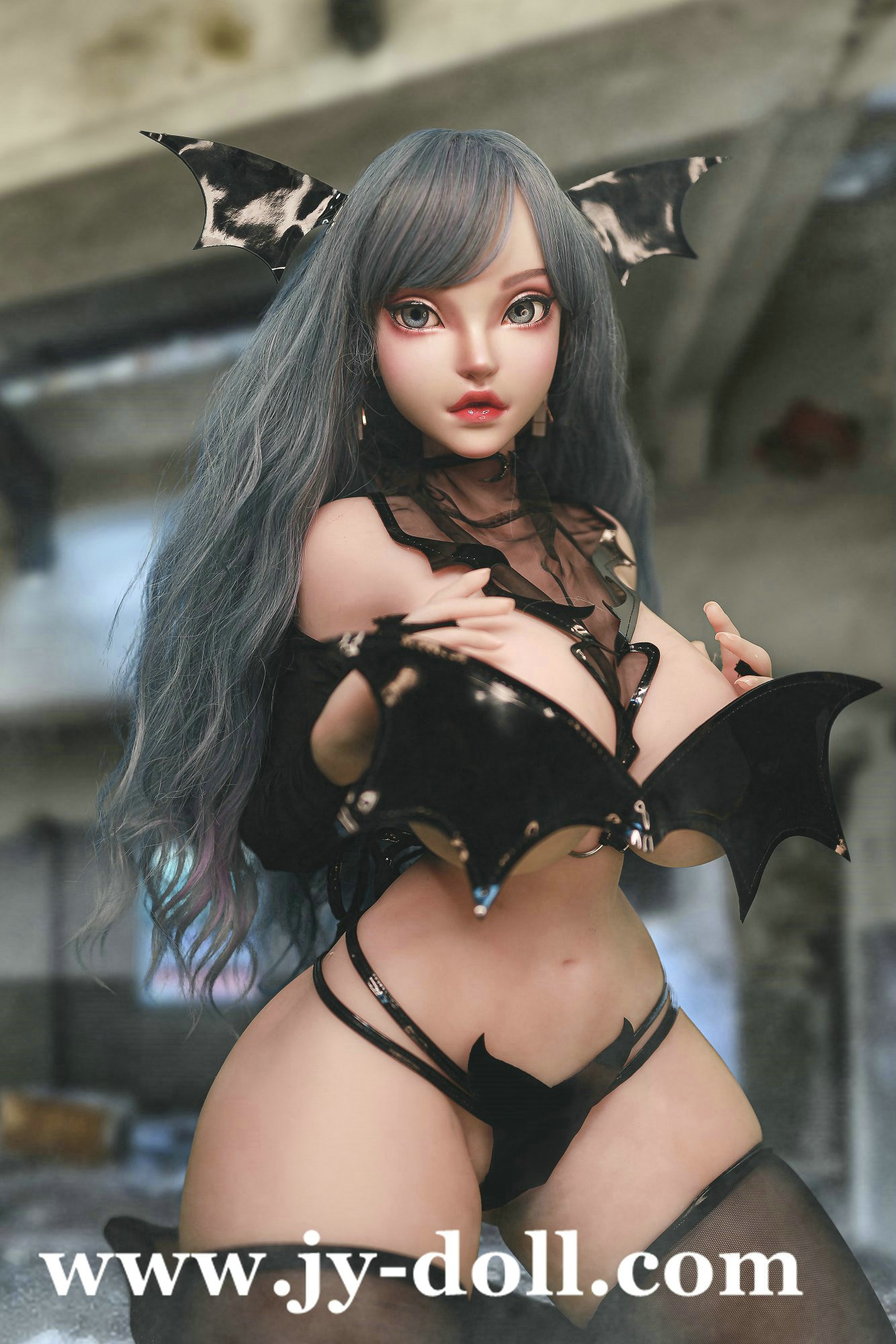 JY Doll 125cm BBW sex doll Meimo silicone head