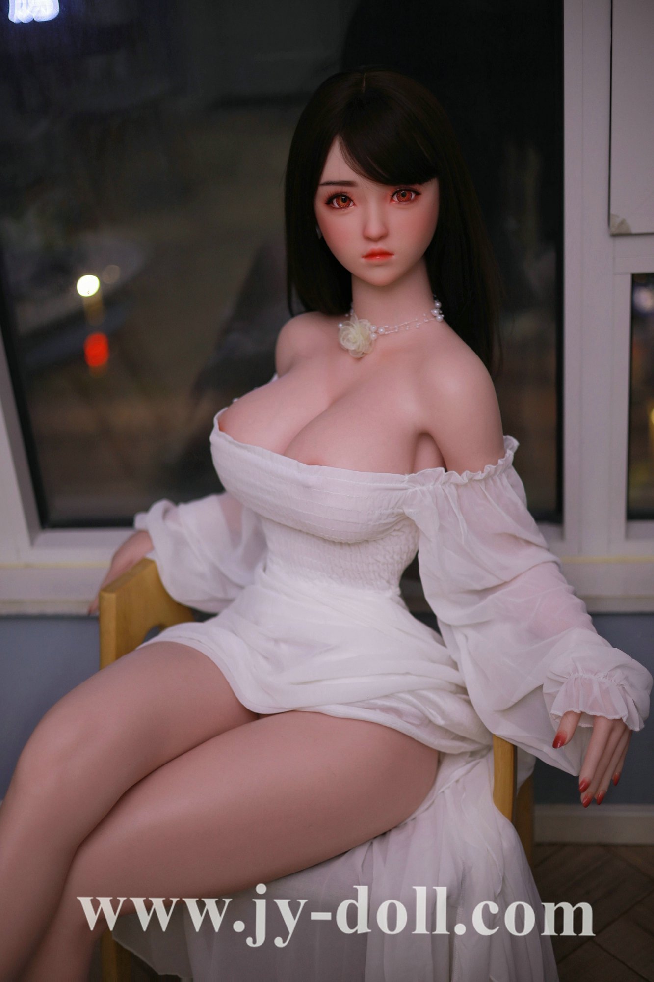 JY DOLL 161CM full silicone SEX DOLL LIANMEN