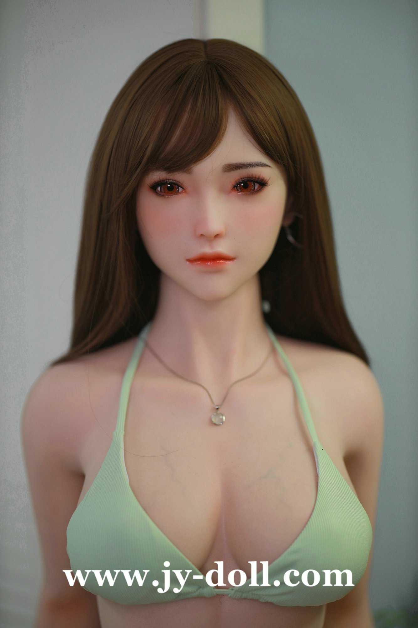 JY Doll 168cm full silicone big boobs love doll Peach