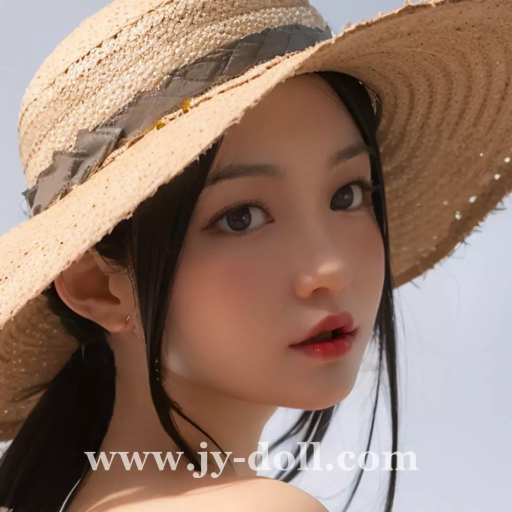 JY Doll silicone sex doll head Wanchun, removable jaw