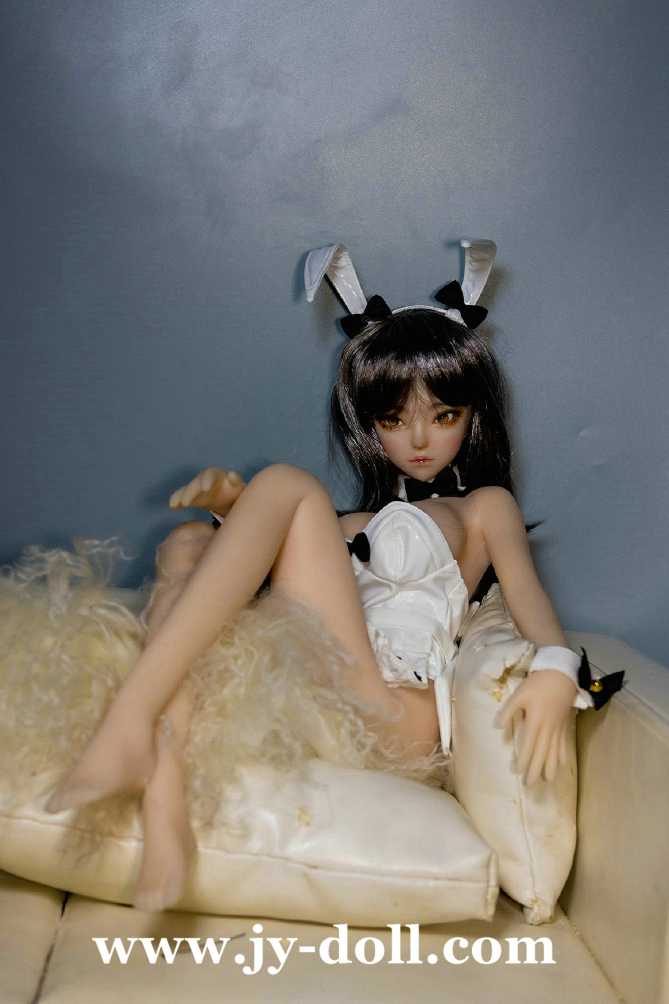 JY Doll 60cm mini silicone doll Bobbi anime sex doll