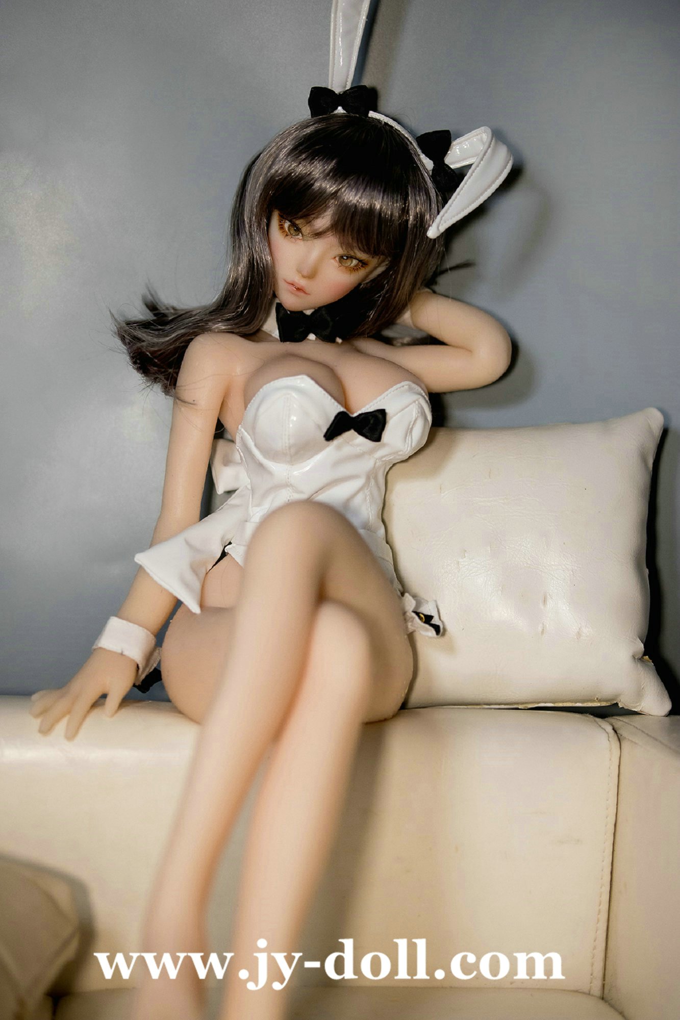 JY Doll 60cm mini silicone doll Bobbi anime sex doll