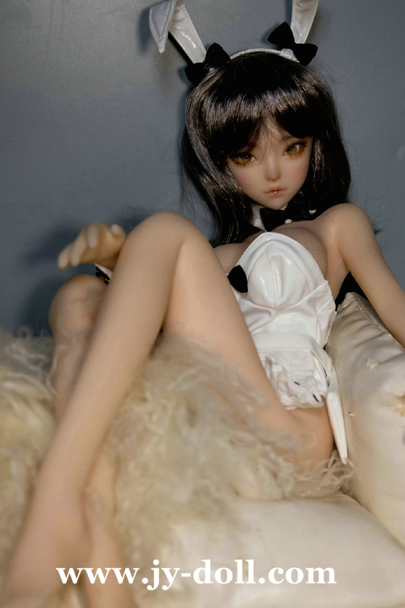 JY Doll 60cm mini silicone doll Bobbi anime sex doll