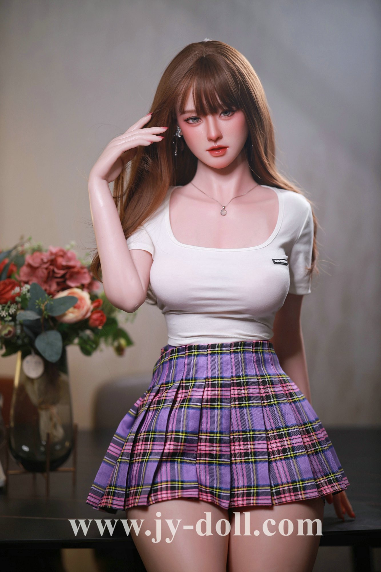 JY Doll 168cm full silicone big boobs love doll Chu Xia