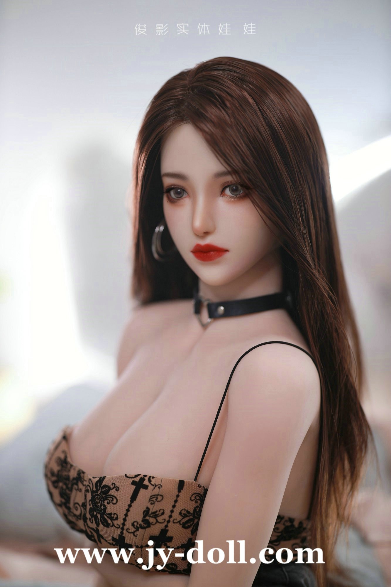 JY DOLL 163CM TPE sex doll with silicone head Linda