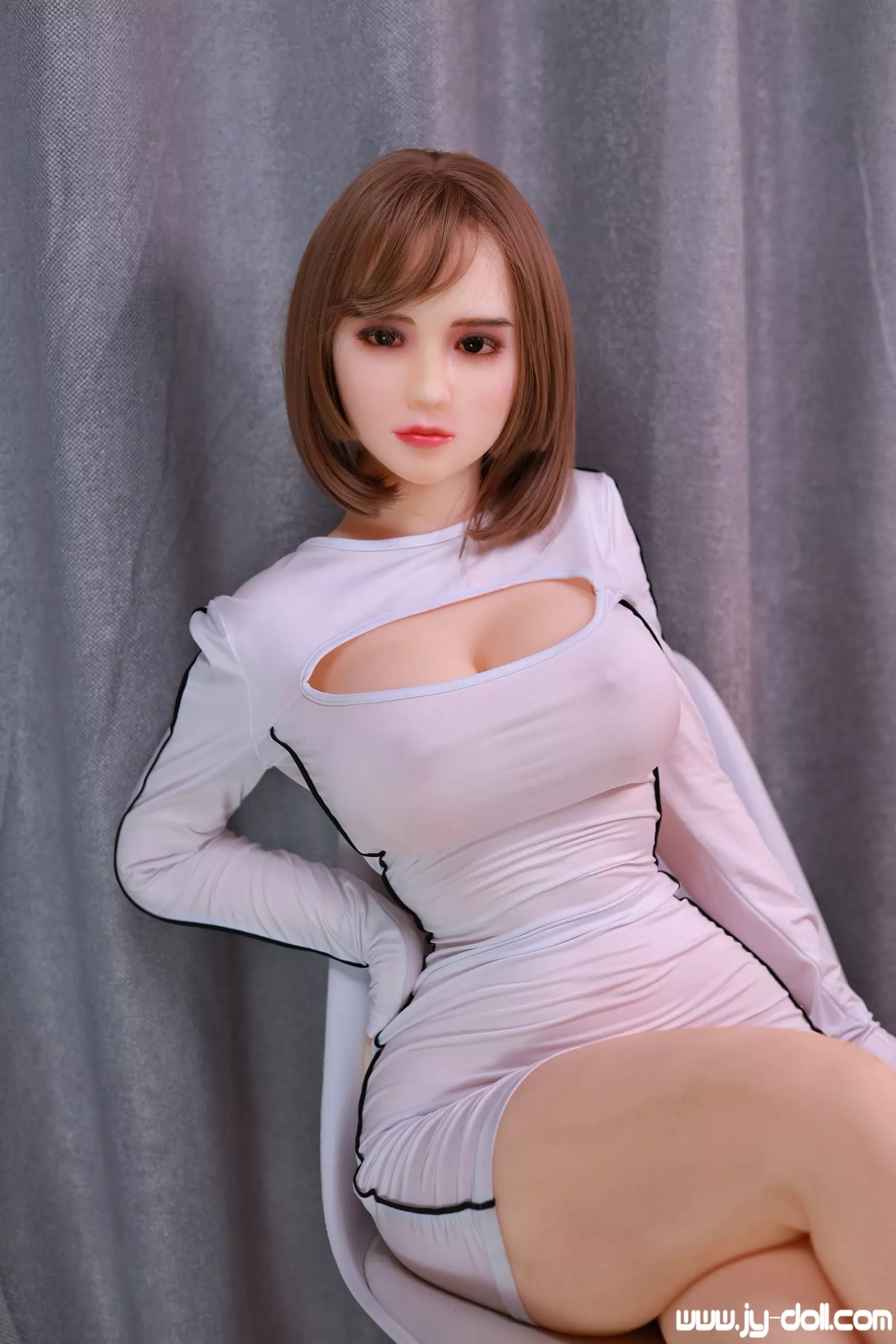 JY DOLL 161CM SEX DOLL Basia(silicone head)