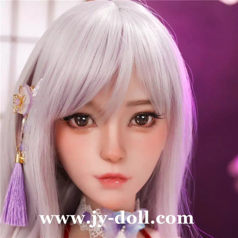 JY DOLL SILICONE SEX DOLL HEAD Ann