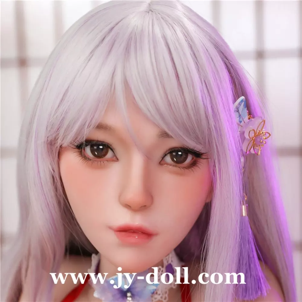 JY DOLL SILICONE SEX DOLL HEAD Ann