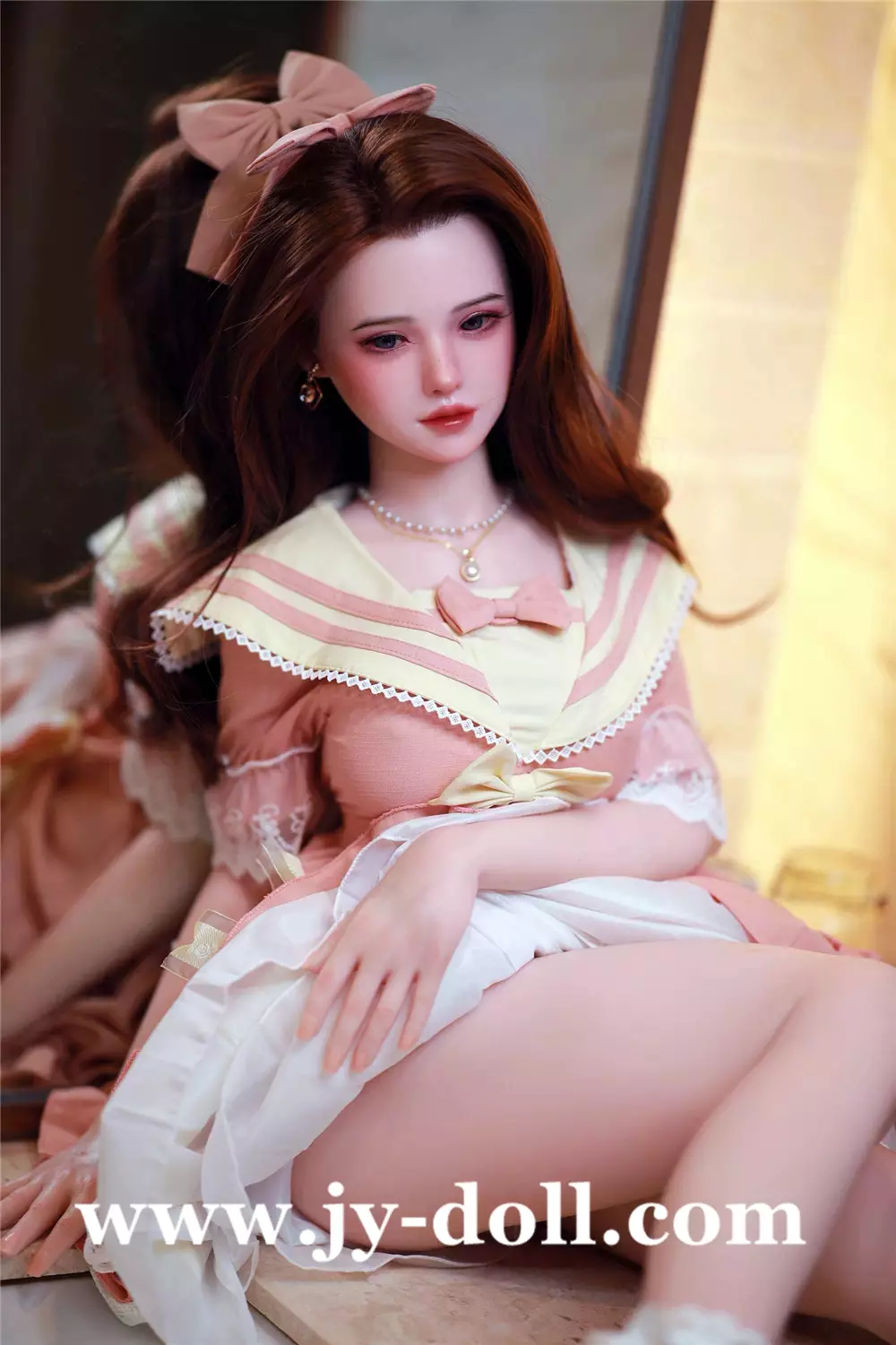 JY Doll 123cm big breasts full silicone doll Nina