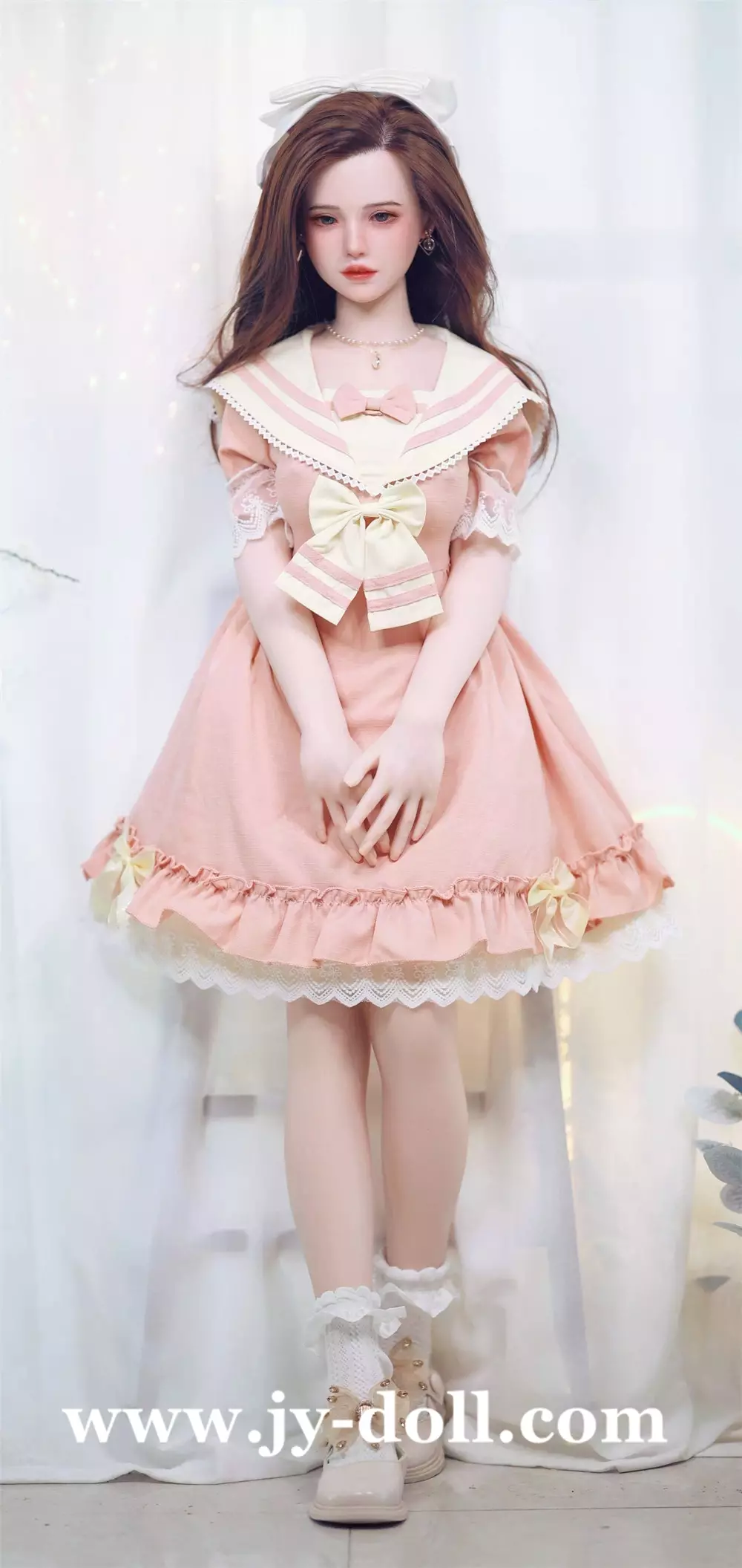 JY Doll 123cm big breasts full silicone doll Nina