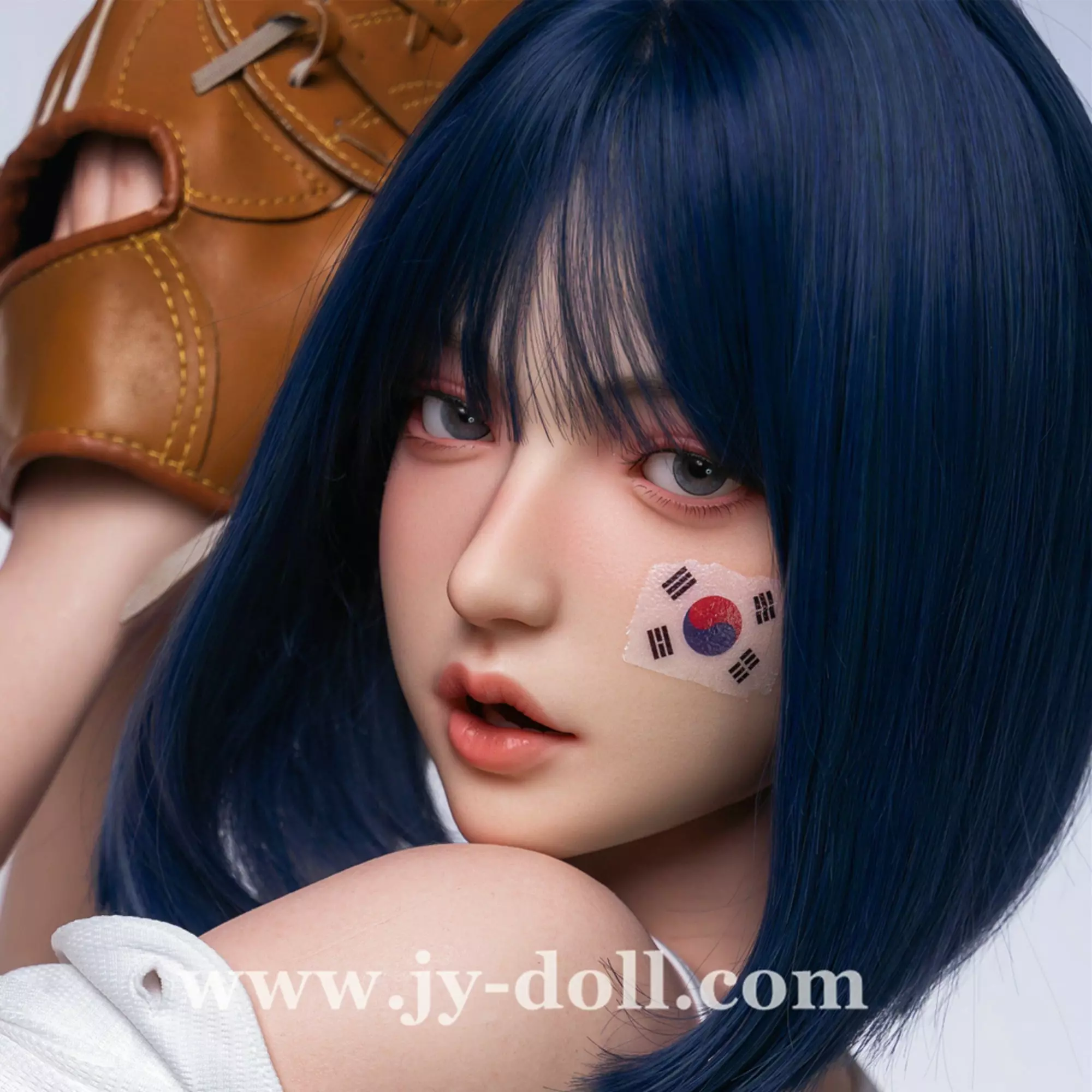 JY Doll silicone sex doll head Annai, removable jaw