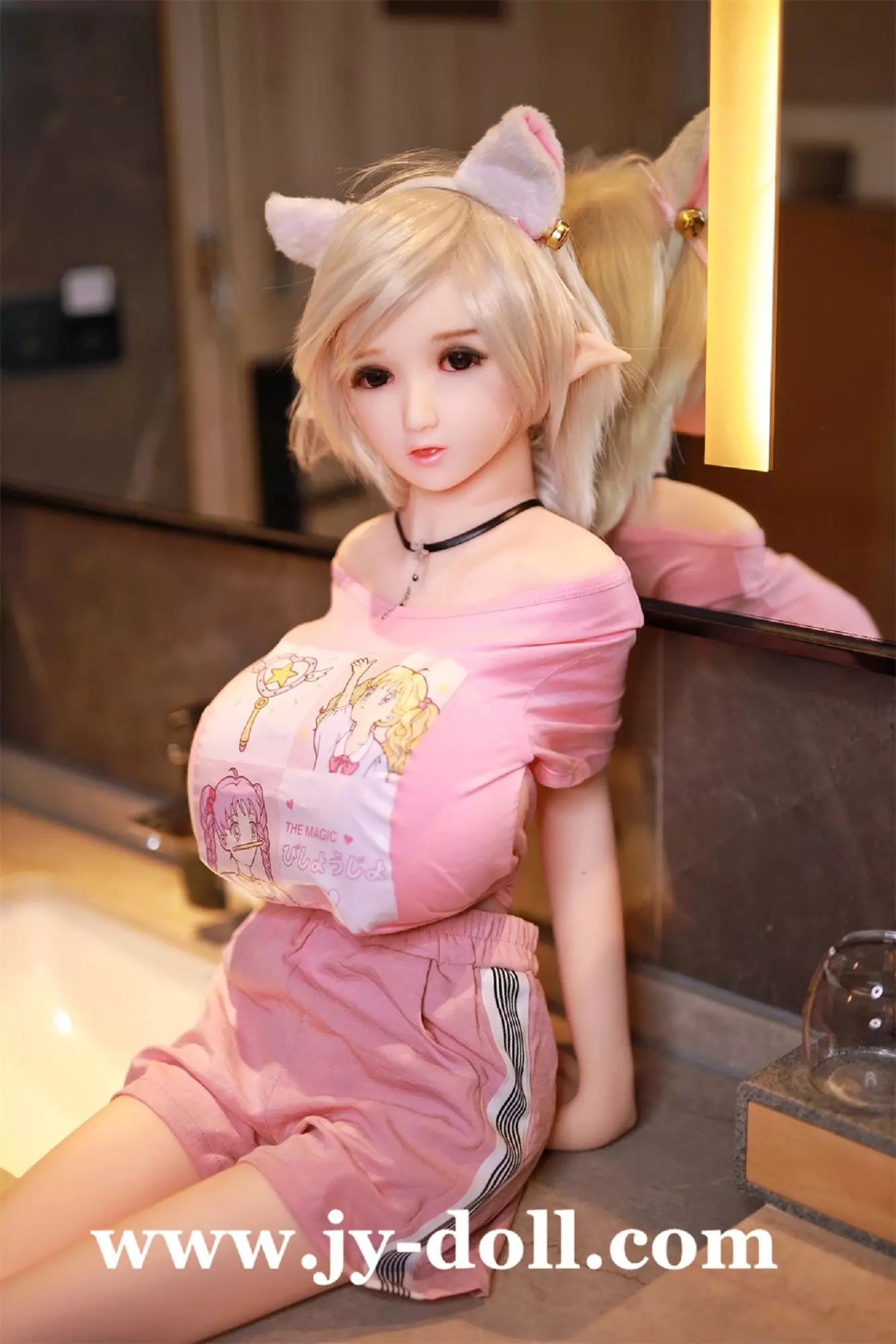 JY doll 130cm Jolly Elf ears TPE Sex Doll