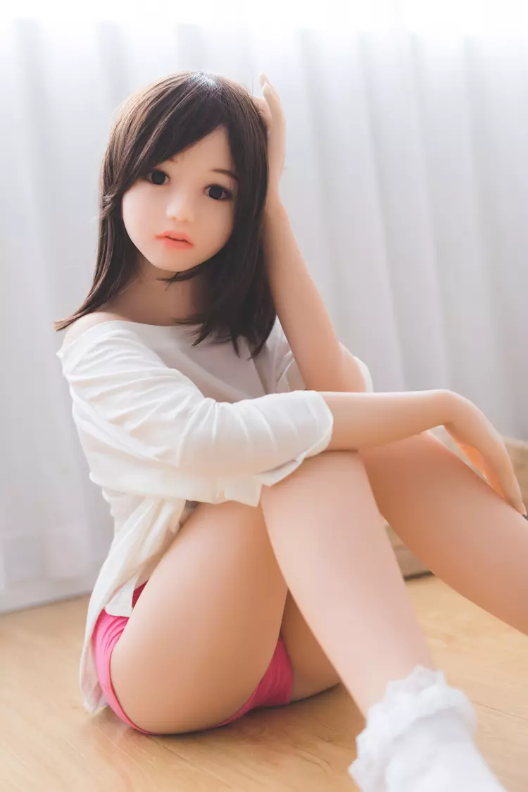 JY Doll 148cm small tits TPE sex doll Nelly